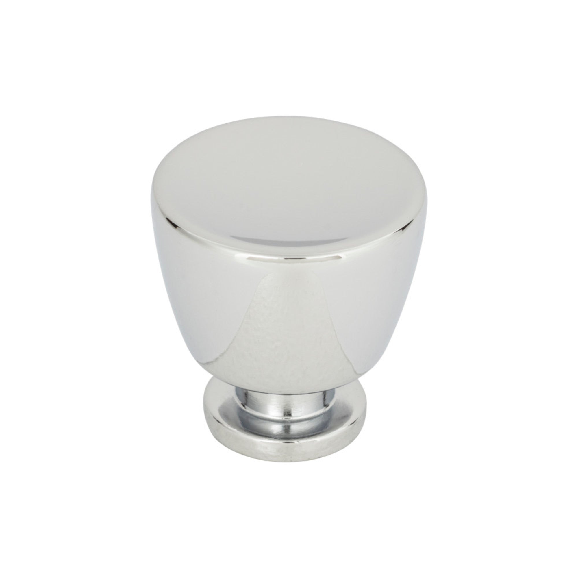 Tiki Hut Round Knob - Polished Chrome