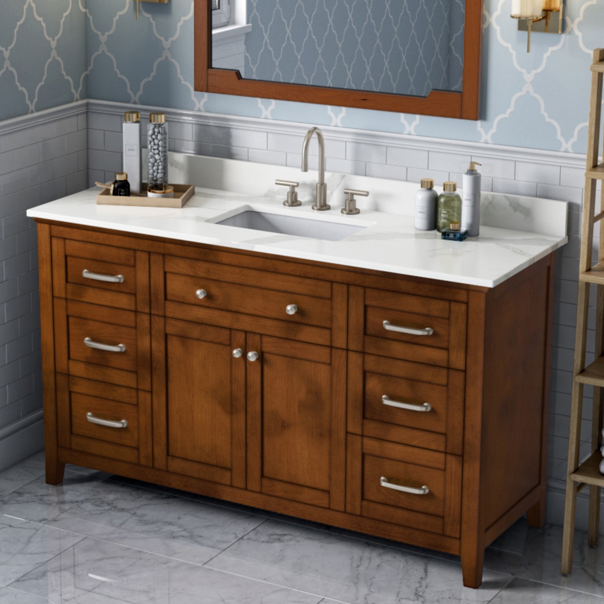60" Chatham Vanity – Chocolate