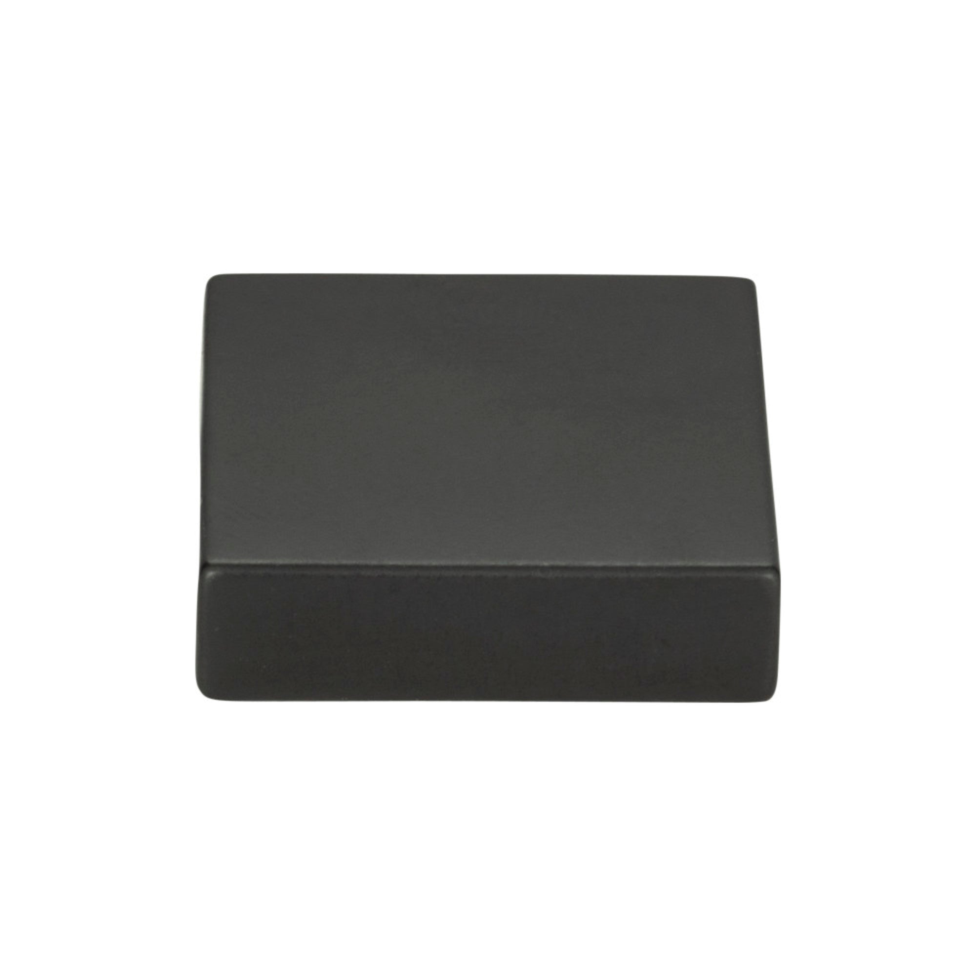 Thin Square Square Knob - Modern Bronze