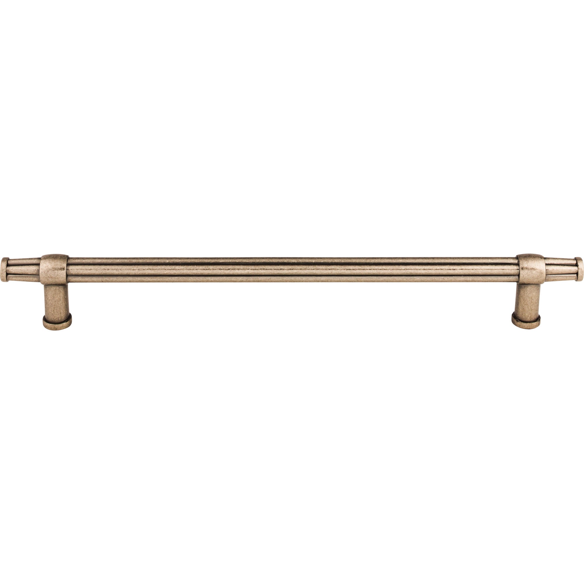 Luxor 12" Center to Center Appliance Pull - Pewter Antique