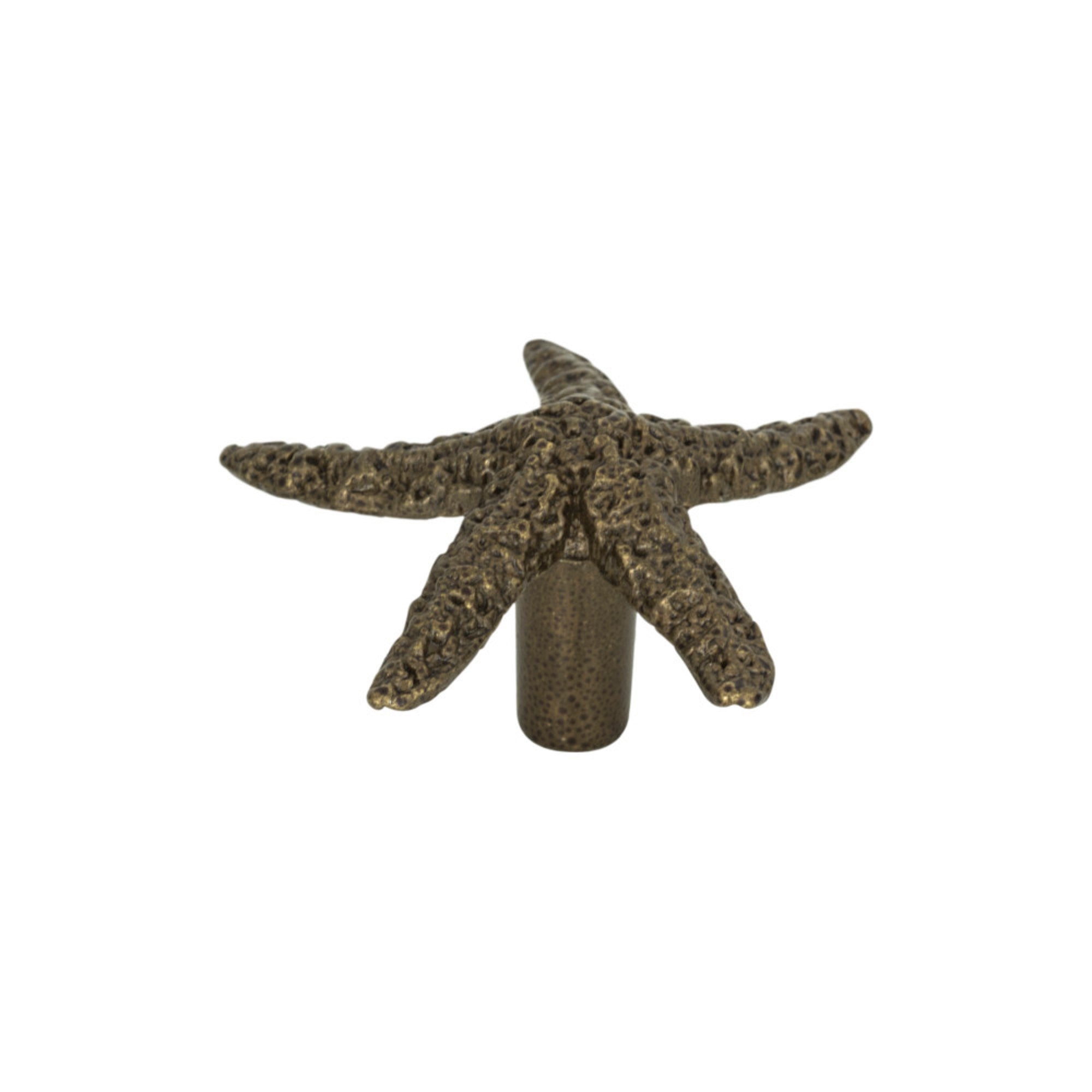 Starfish Novelty Knob - Burnished Bronze