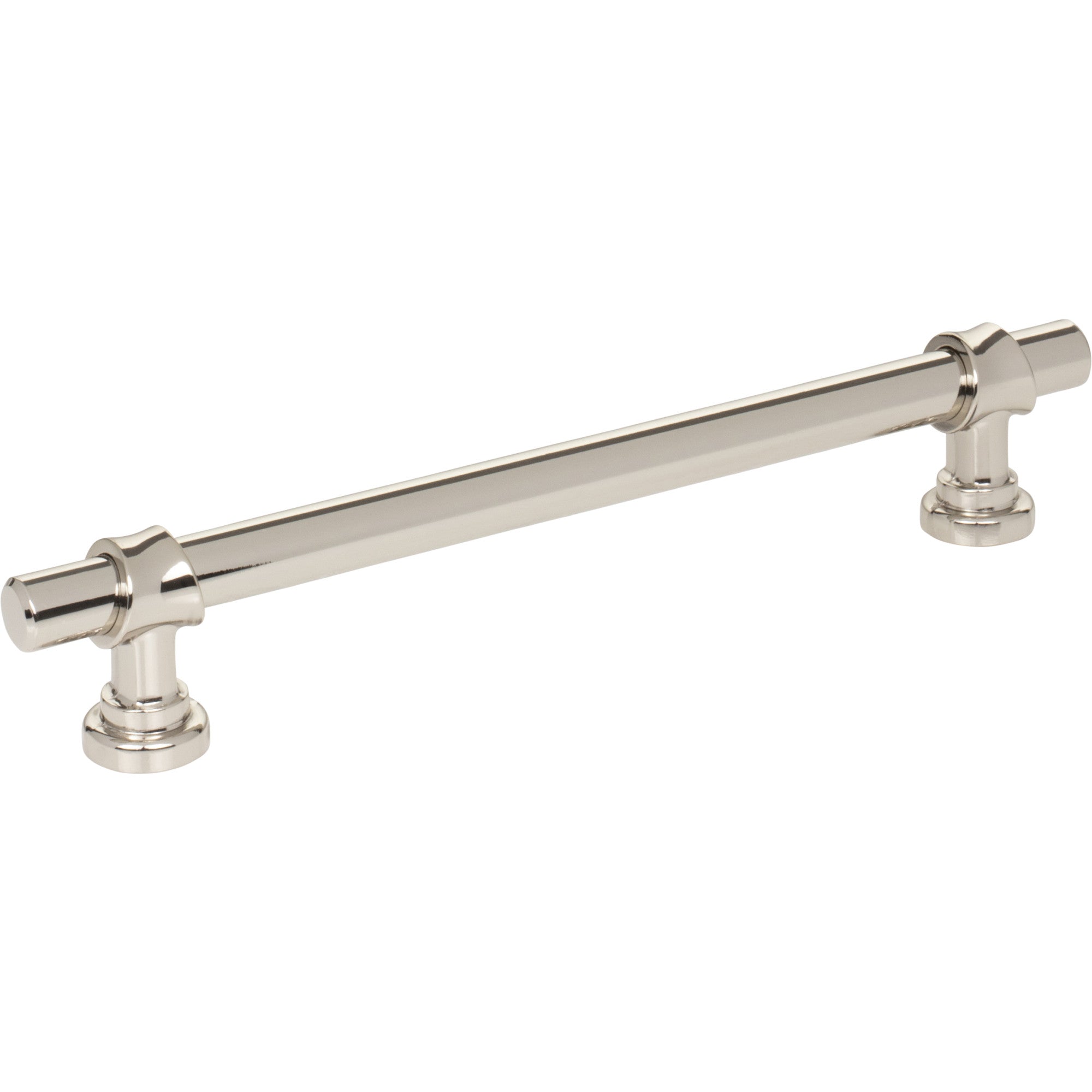 Bit 6 5/16" Center to Center Bar Pull - Polished Nickel