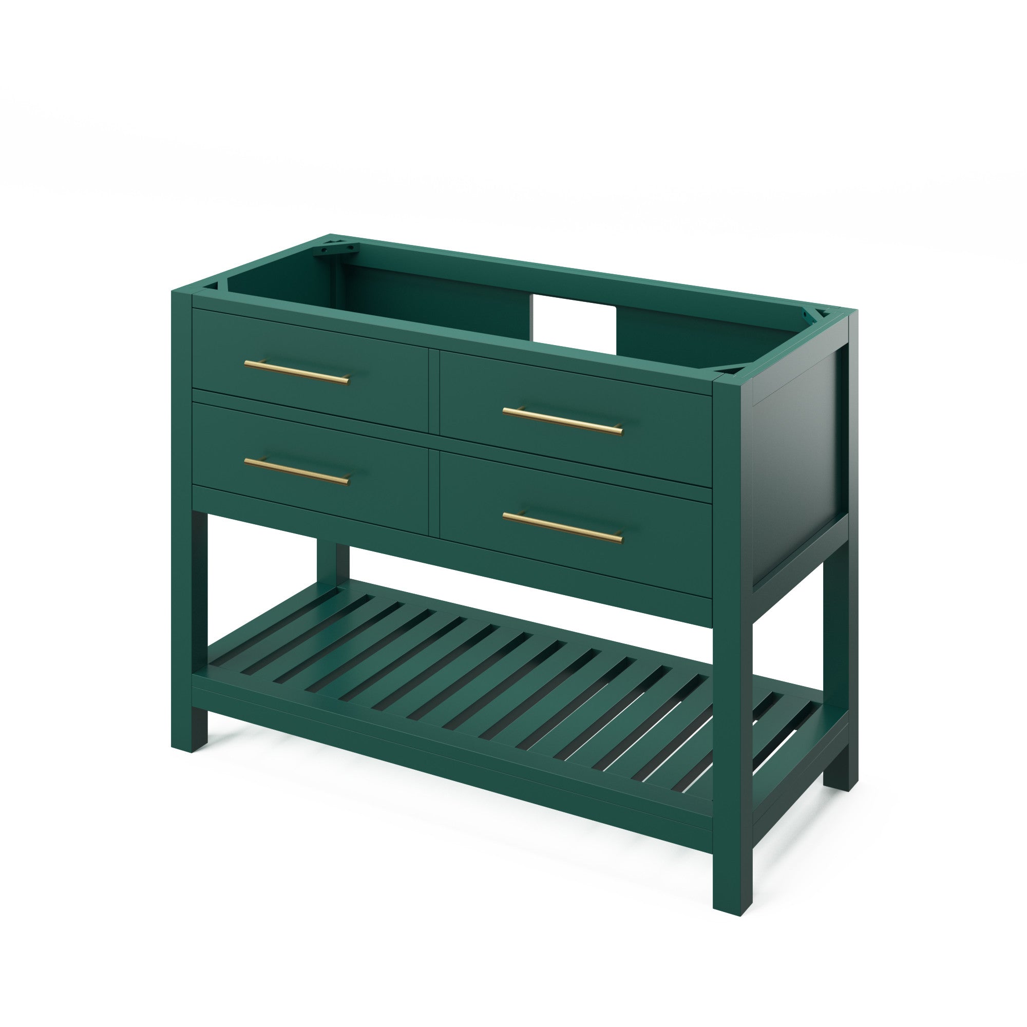 48" Wavecrest Vanity – Forest Green