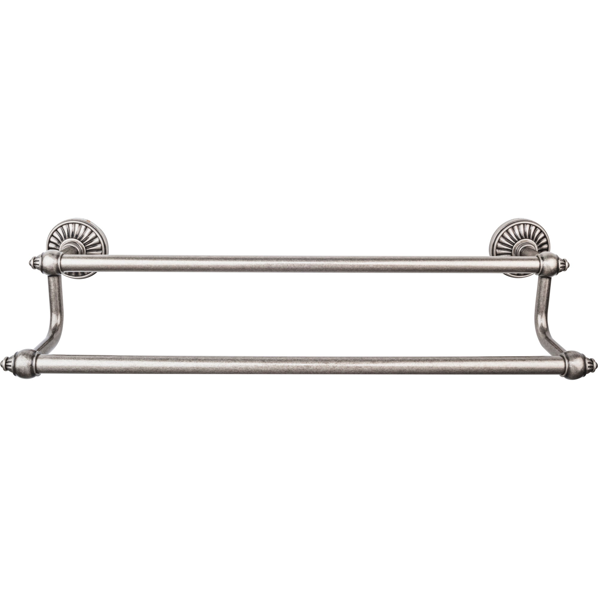 TOP BATH (R) Tuscany Bath Double 26 1/2" Wall Mounted  Towel Bar - Pewter Antique