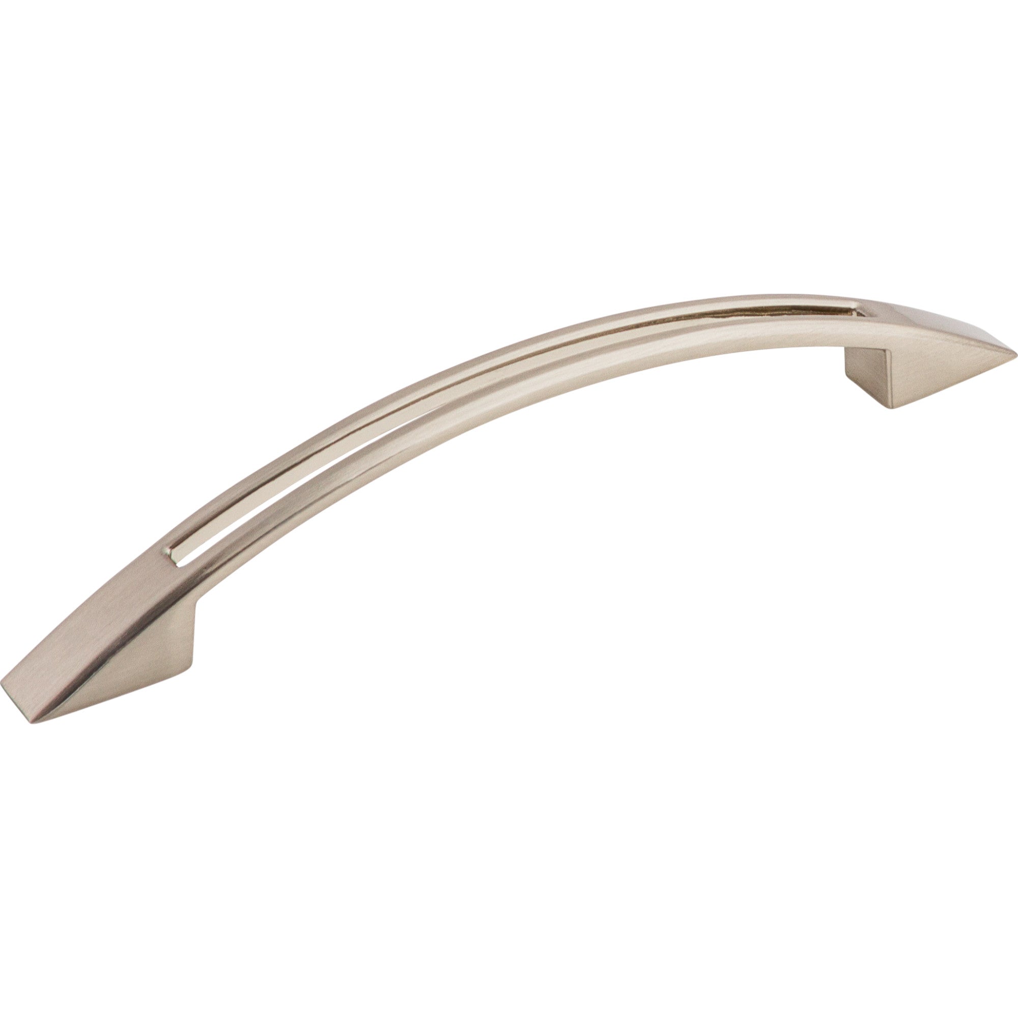 Tango Cut Out 5 1/16" Center to Center Bar Pull - Brushed Satin Nickel