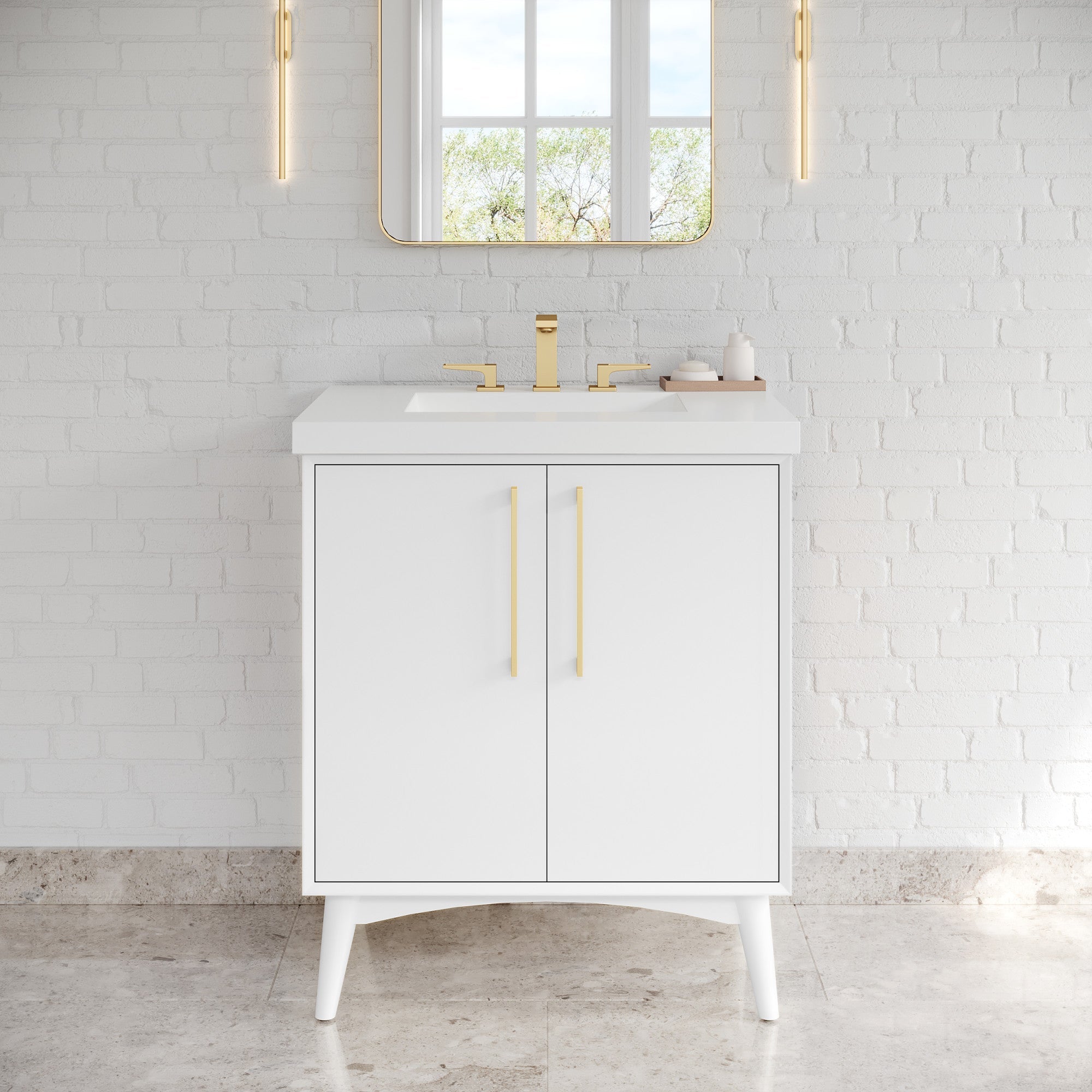 30" Dashwood Vanity – White