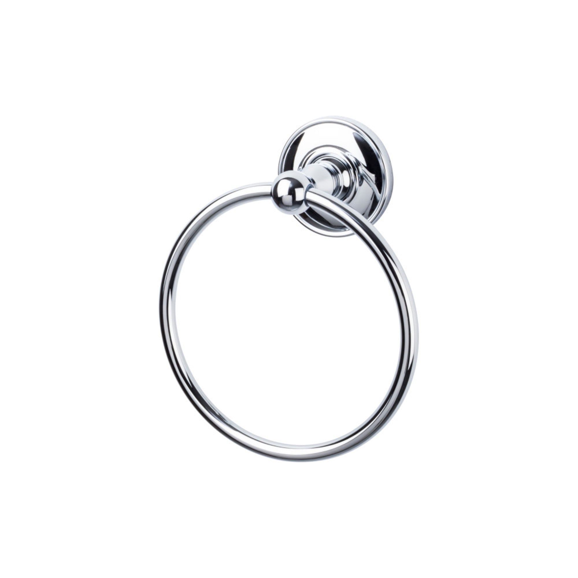 TOP BATH (R) Edwardian Bath  Towel Ring - Polished Chrome