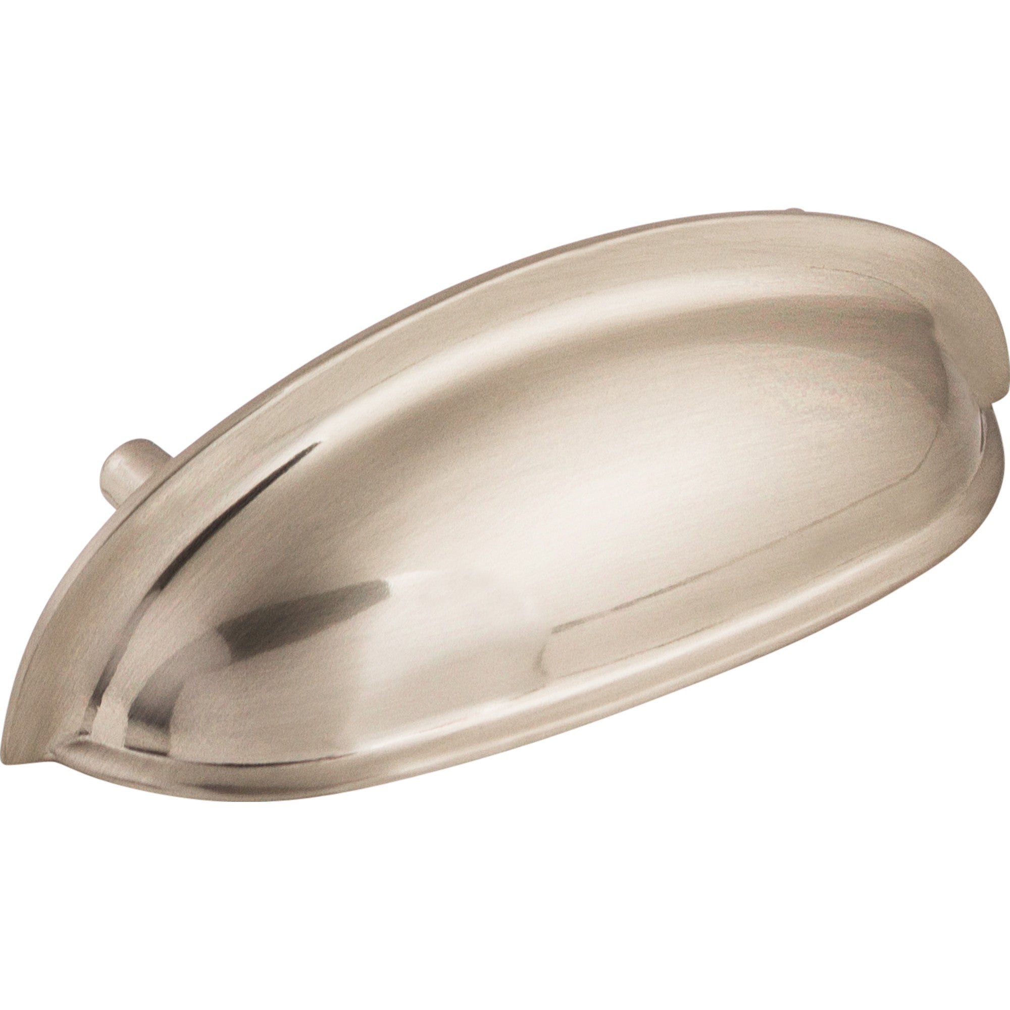 Somerset 3" Center to Center Cup/Bin Pull - Brushed Satin Nickel