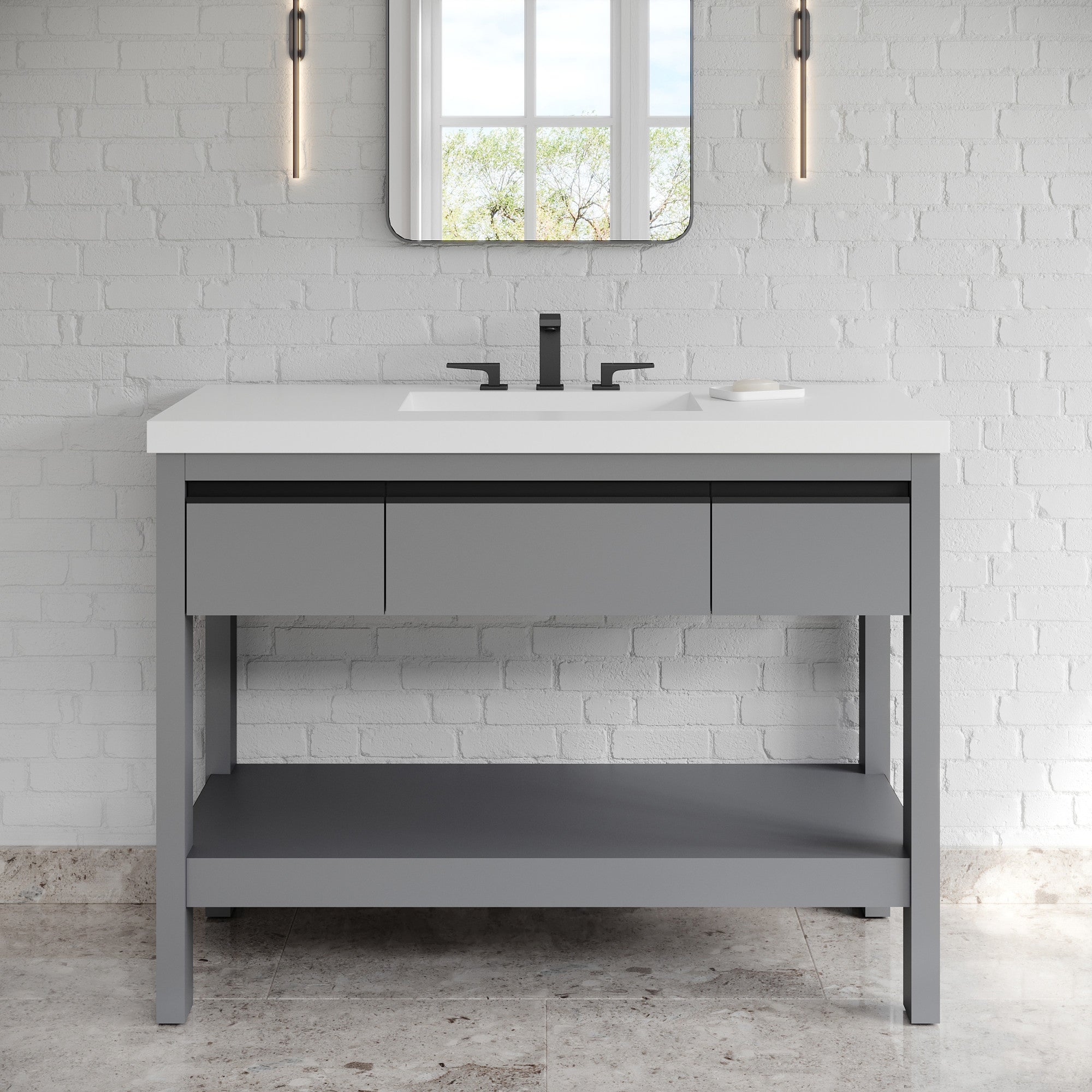 48" Jubilee Vanity – Grey