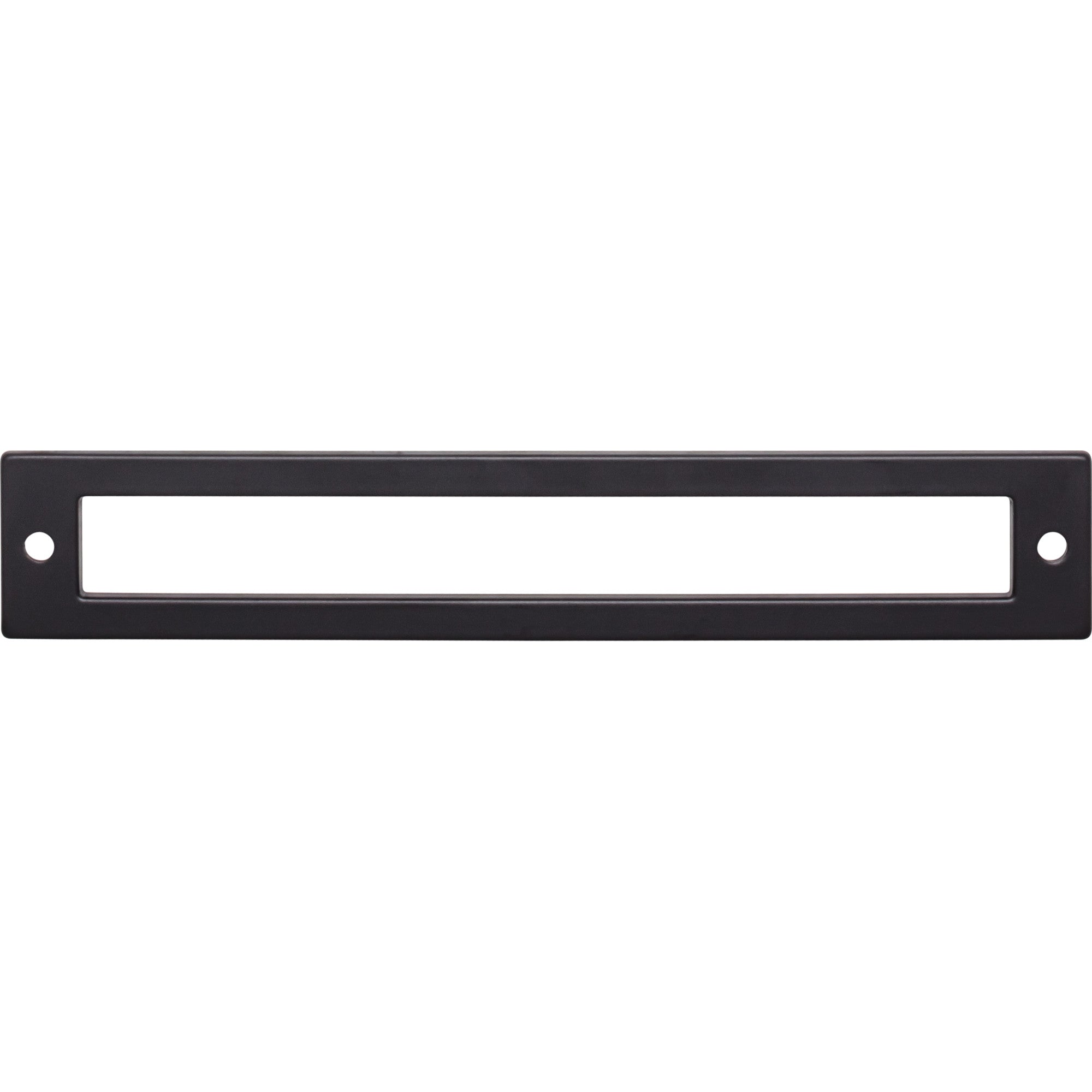 Hollin 6 5/16" Center to Center Pull Backplate - Flat Black