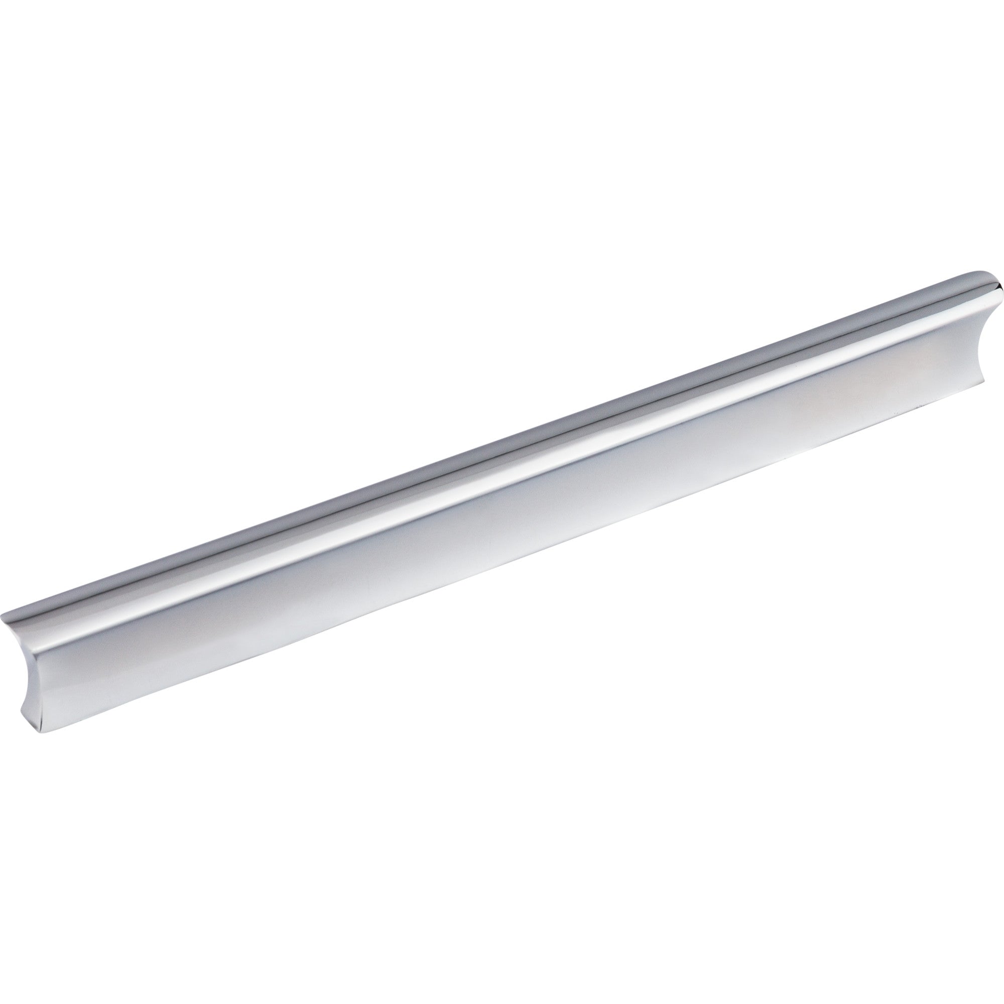 Glacier 8" Center to Center Finger Pull - Polished Chrome