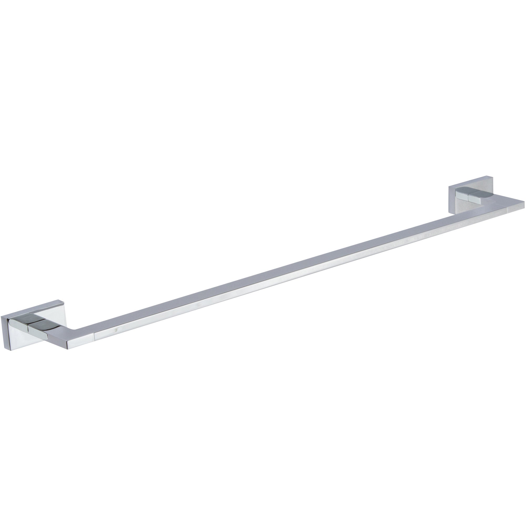 Axel Single 23 3/4" Wall Mounted  Towel Bar - Polished Chrome