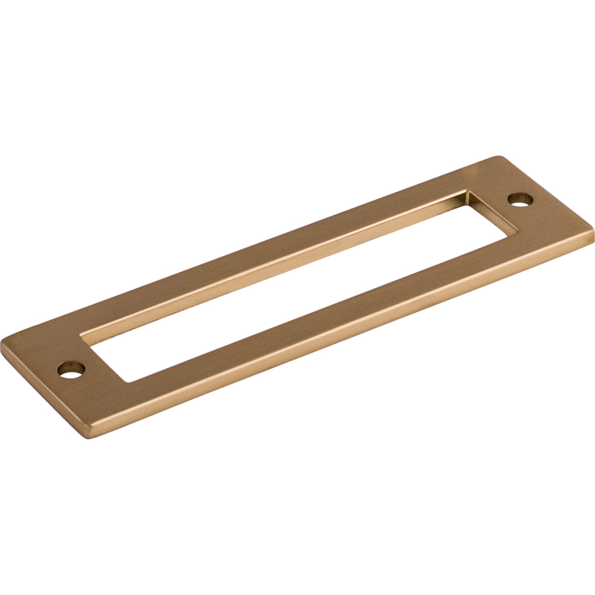 Hollin 3 3/4" Center to Center Pull Backplate - Honey Bronze