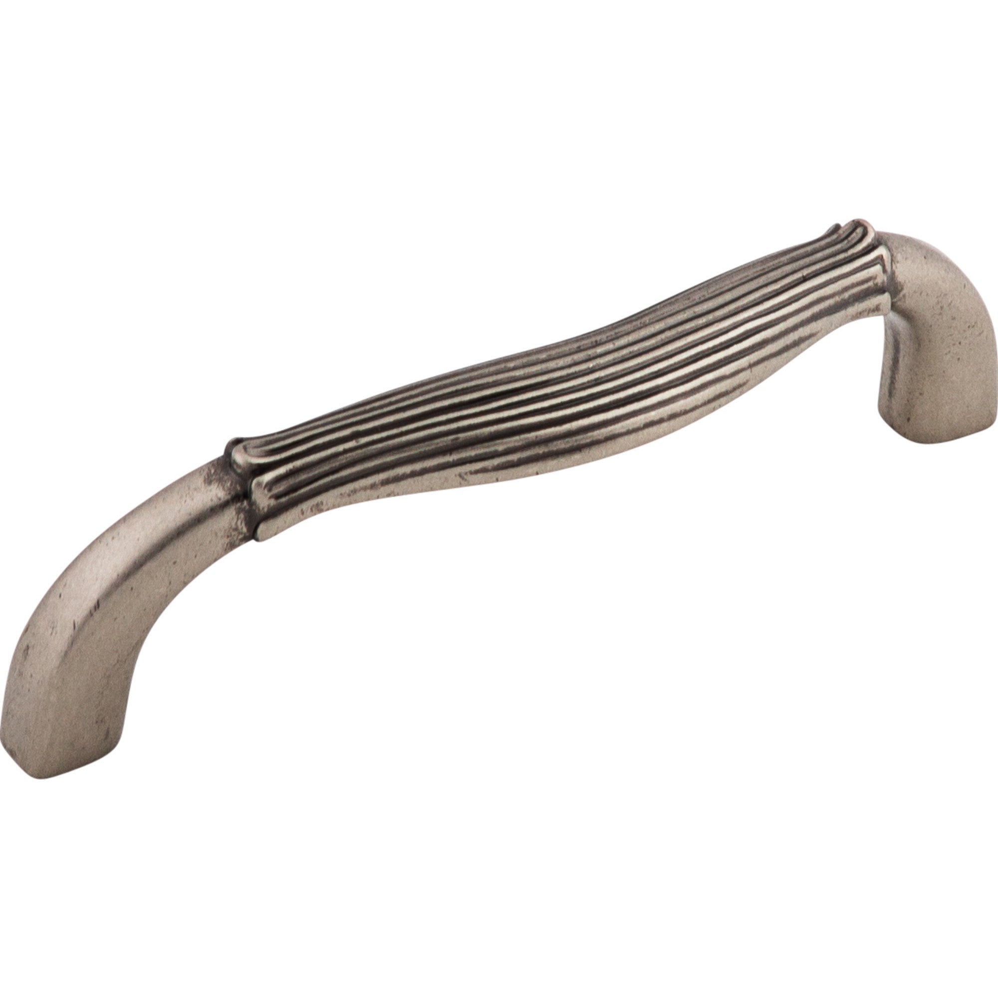 Bow 3 3/4" Center to Center Bar Pull - Pewter Antique