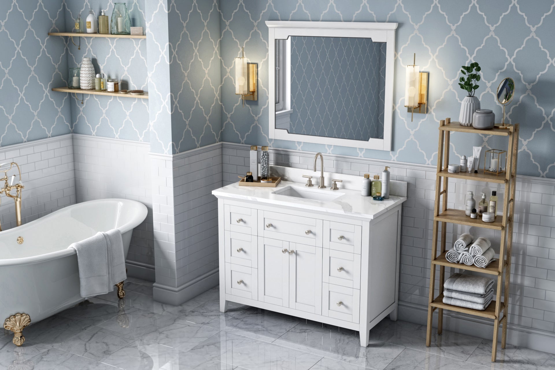 48" Chatham Vanity – White