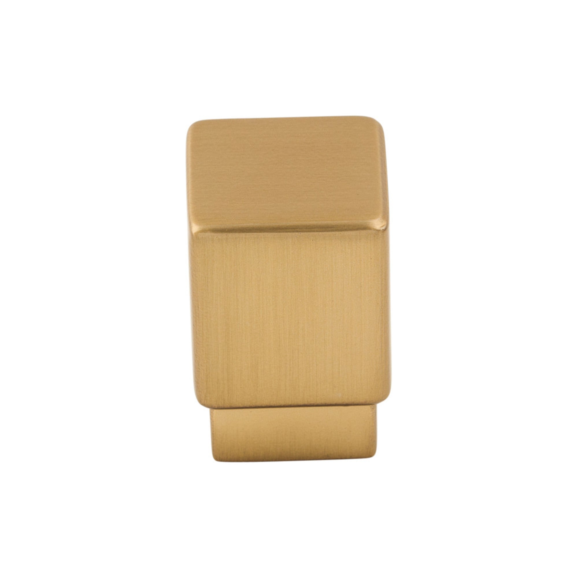 Tapered Square Knob - Honey Bronze