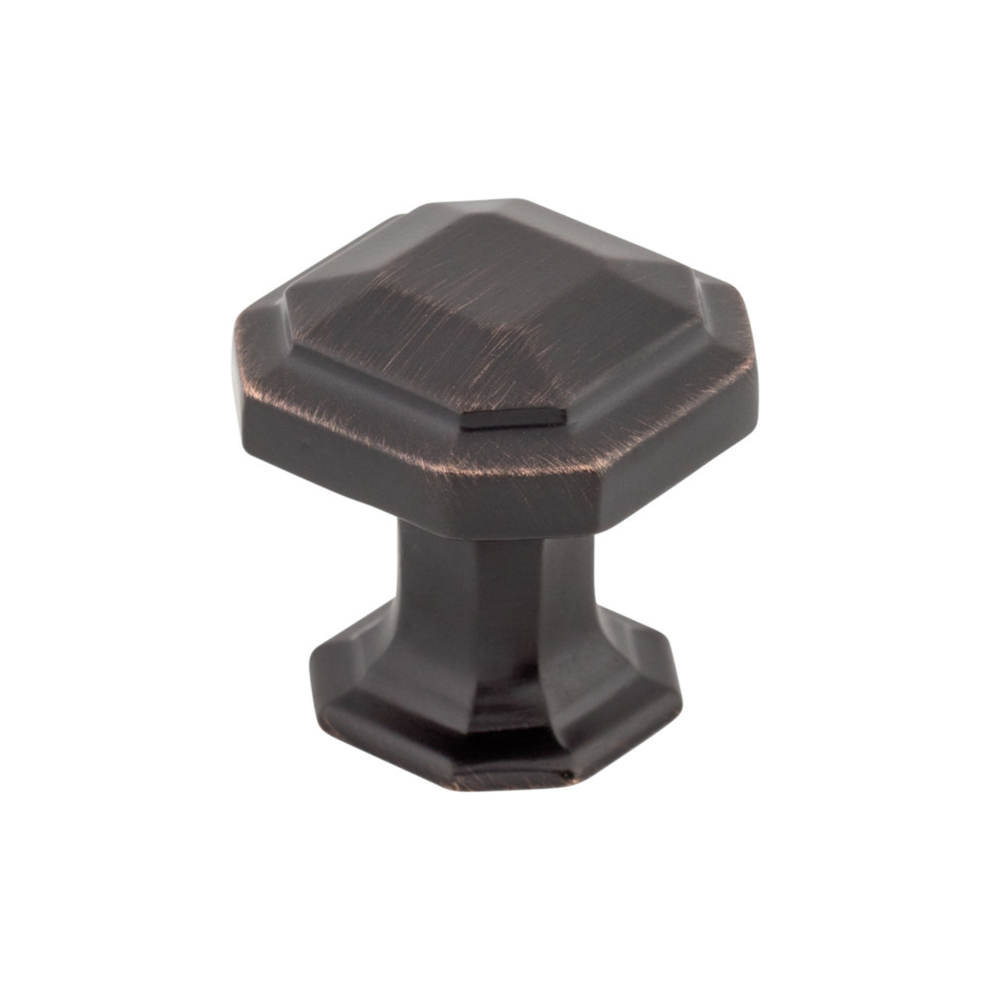 Emerald 1 1/8" Diameter Round Knob - Tuscan Bronze
