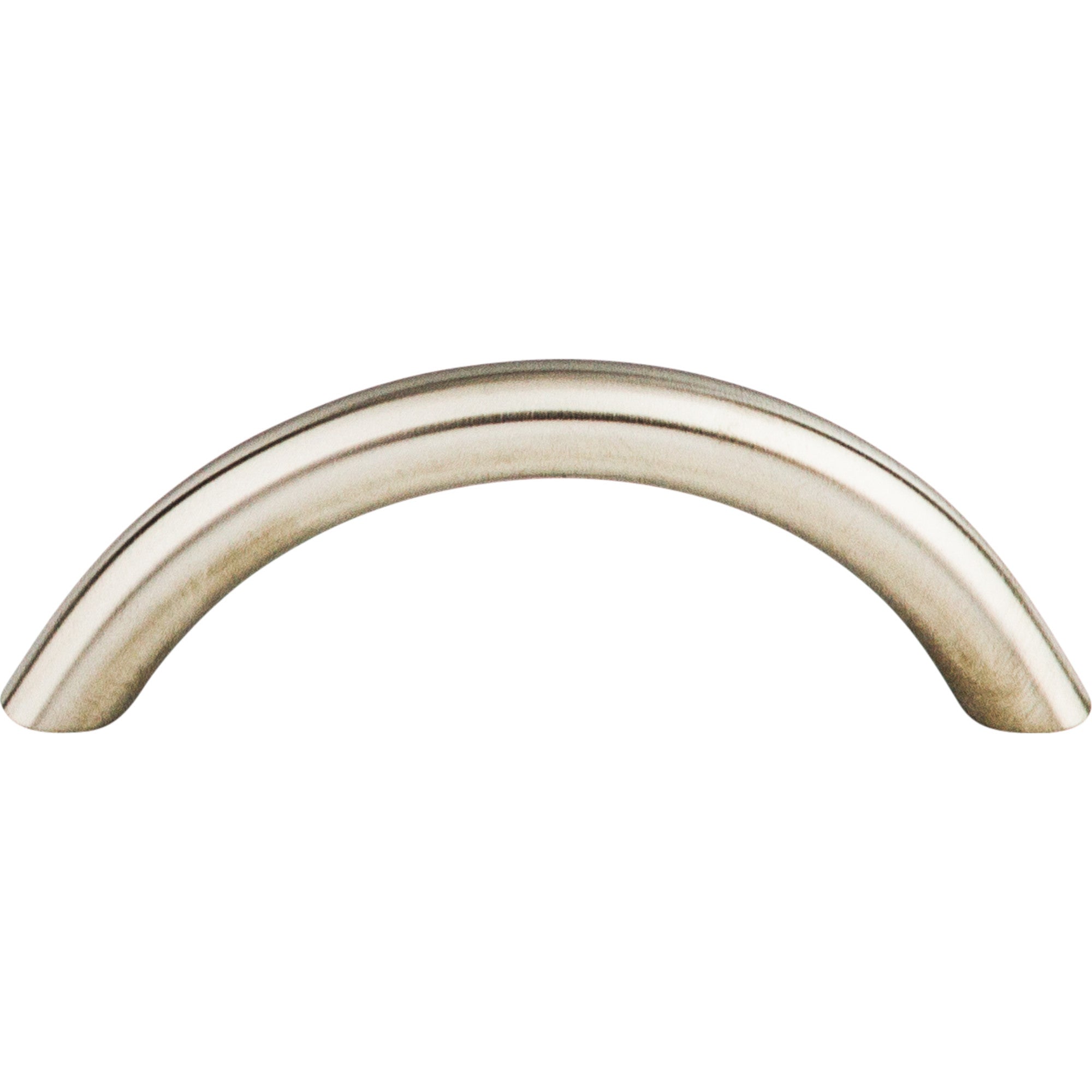 Solid Bowed Bar Pull - Stainless Steel