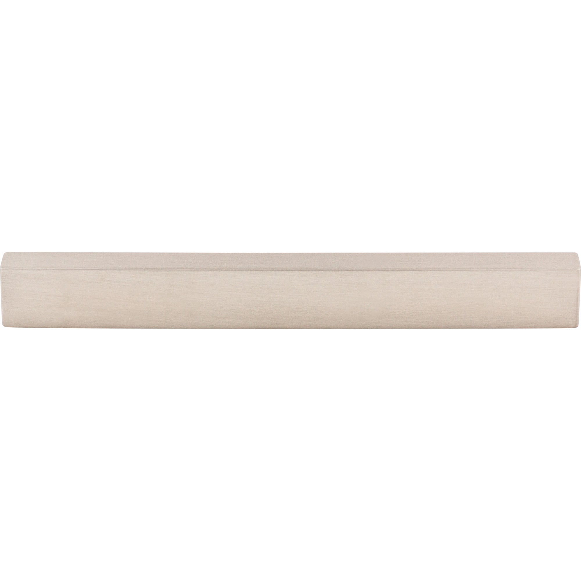 Modern Metro 8" Center to Center Finger Pull - Brushed Satin Nickel