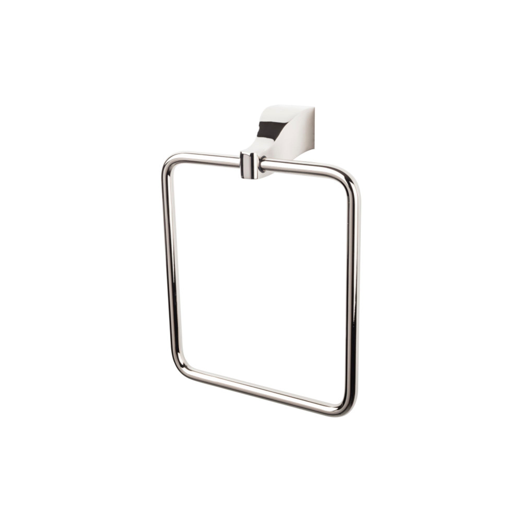Aqua  Towel Ring - Polished Nickel