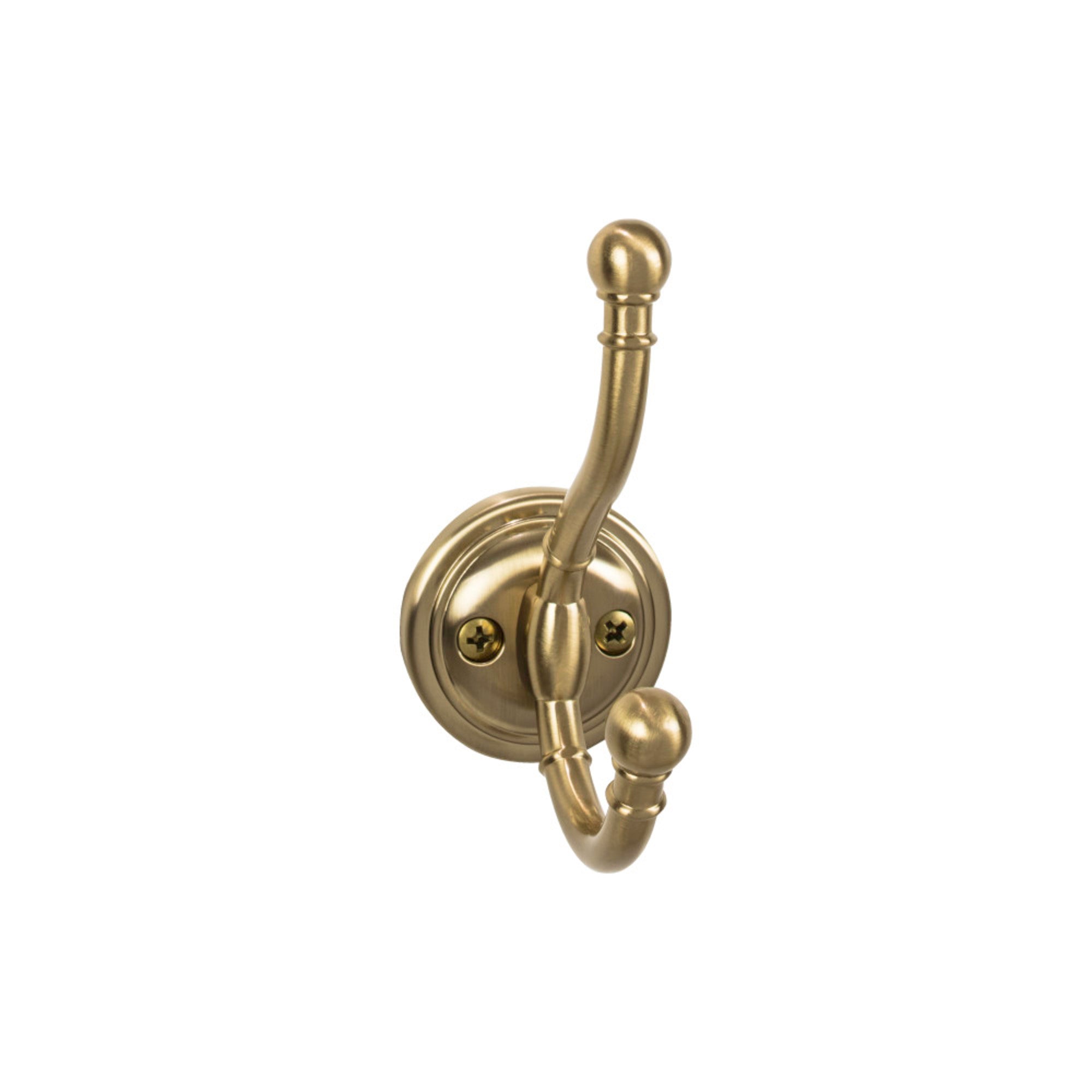Kara 4 1/2" Wall Hooks - Honey Bronze