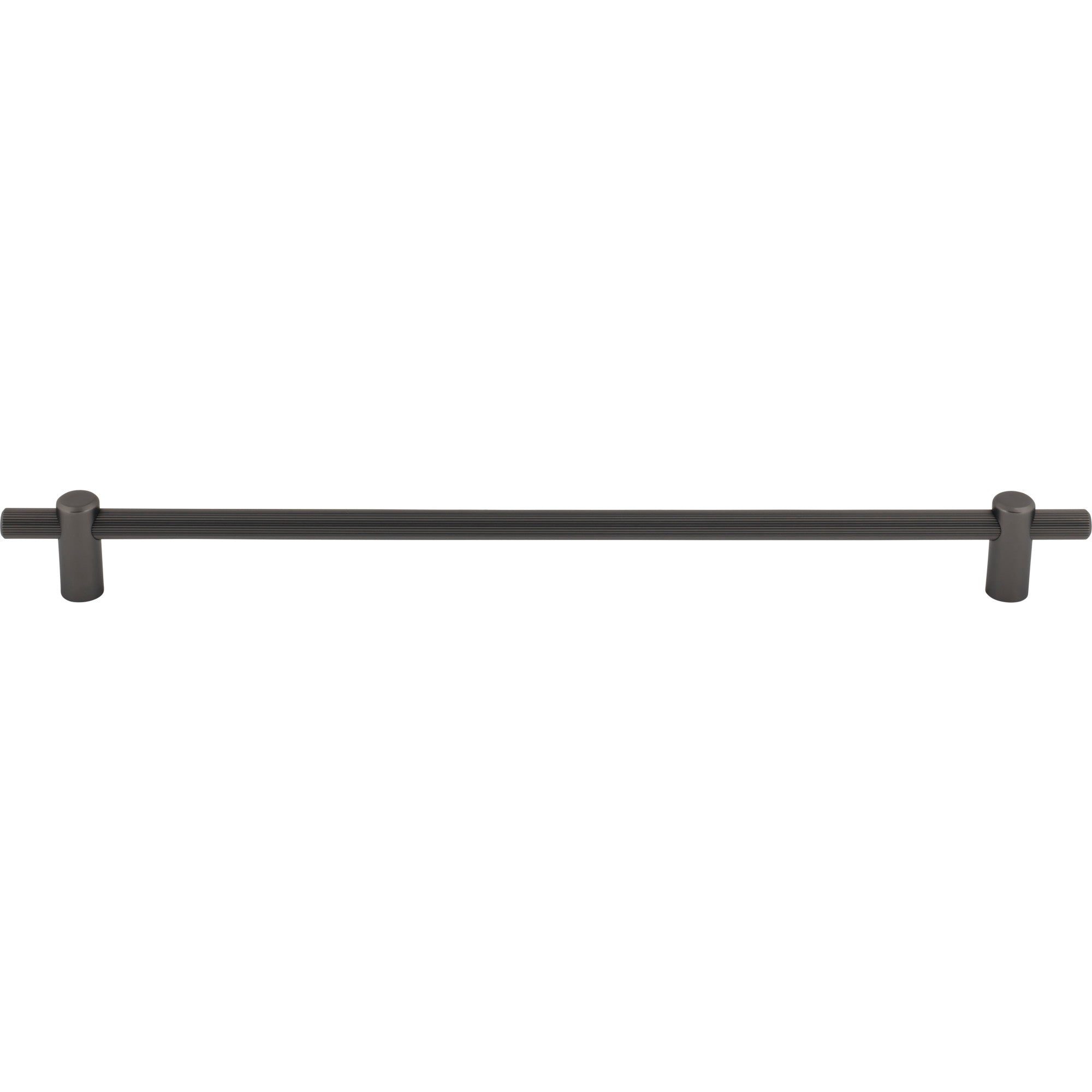 Dempsey 12" Center to Center Bar Pull - Ash Gray
