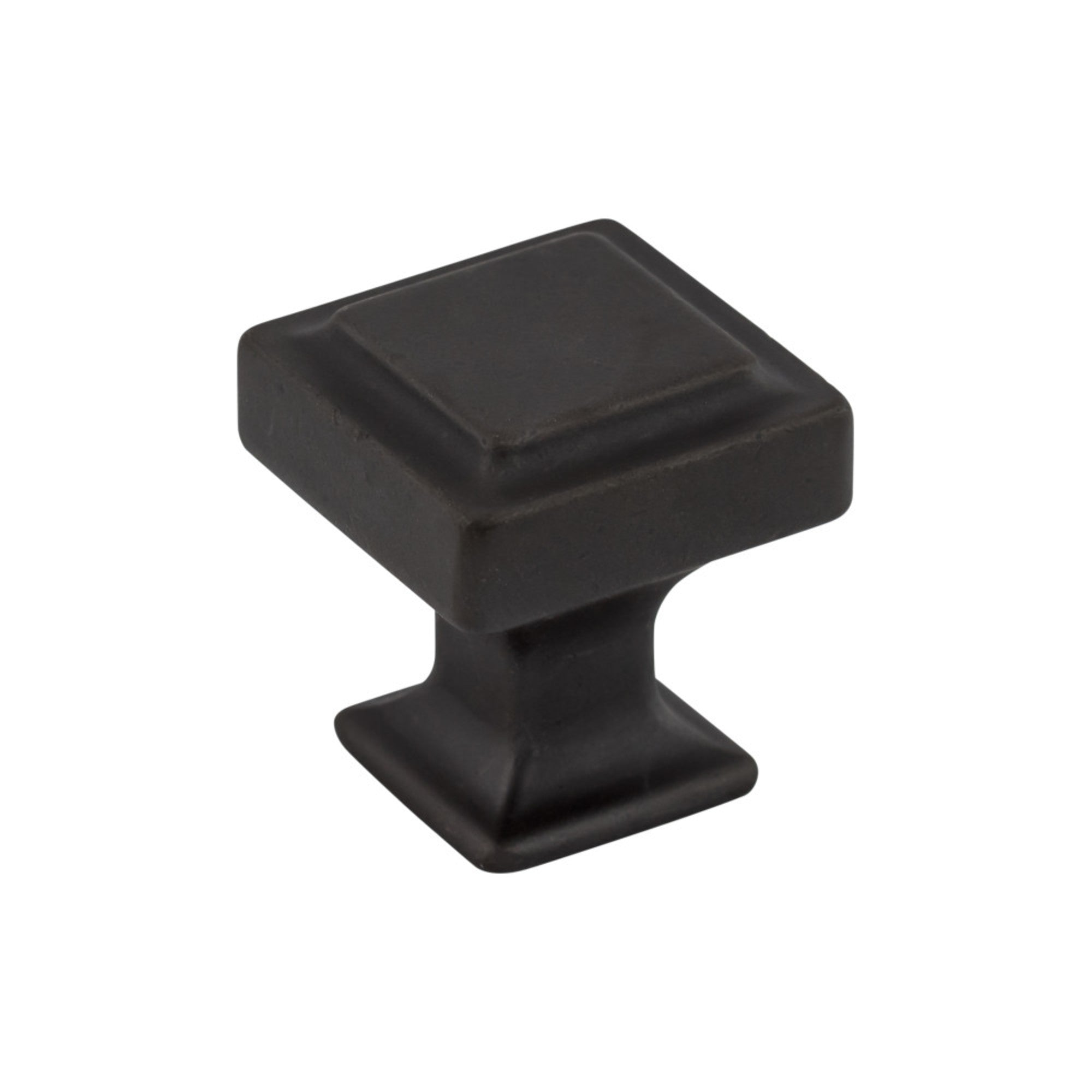 Ascendra 1 1/8" Length Square Knob - Sable
