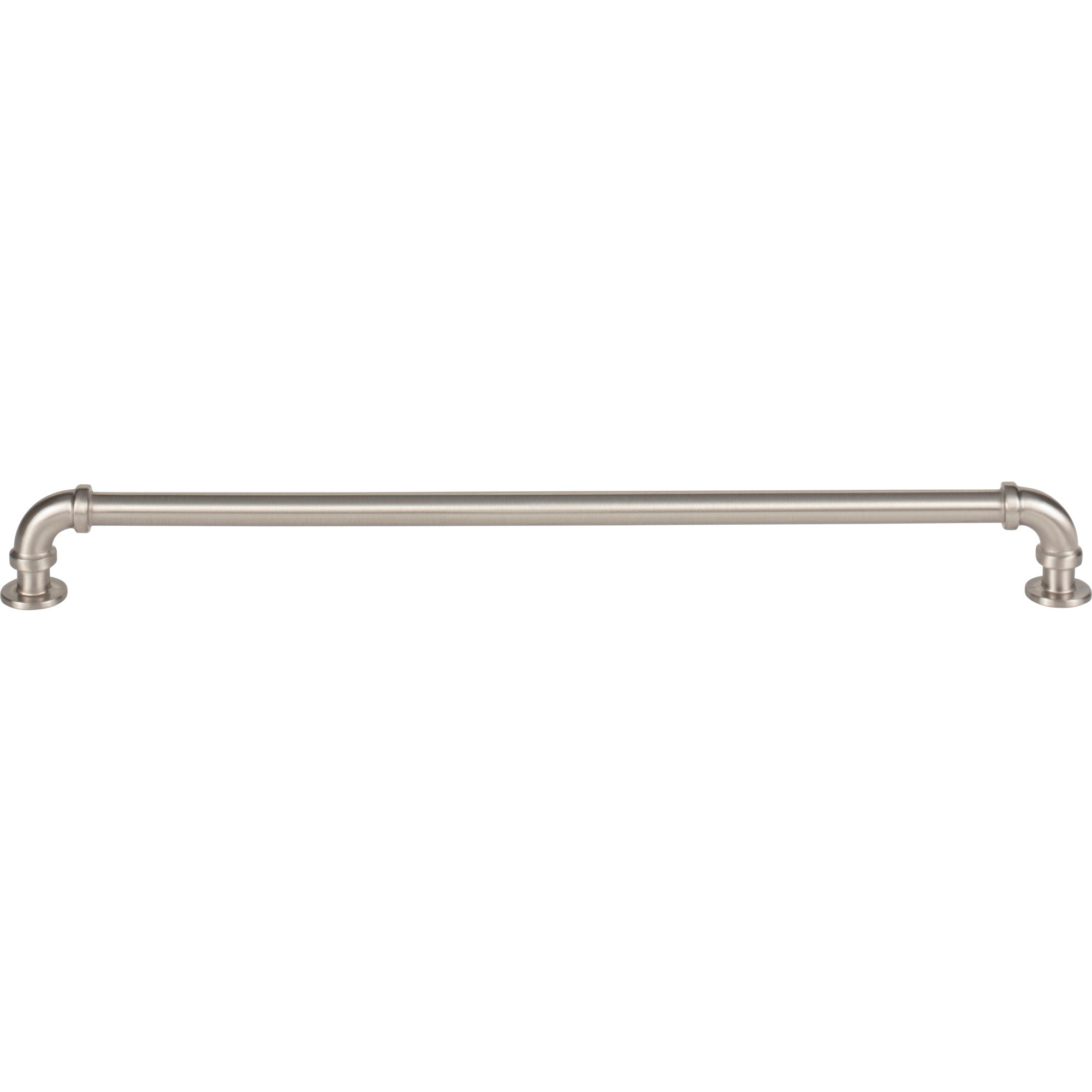 Steam Punk Bar Pull - Brushed Nickel