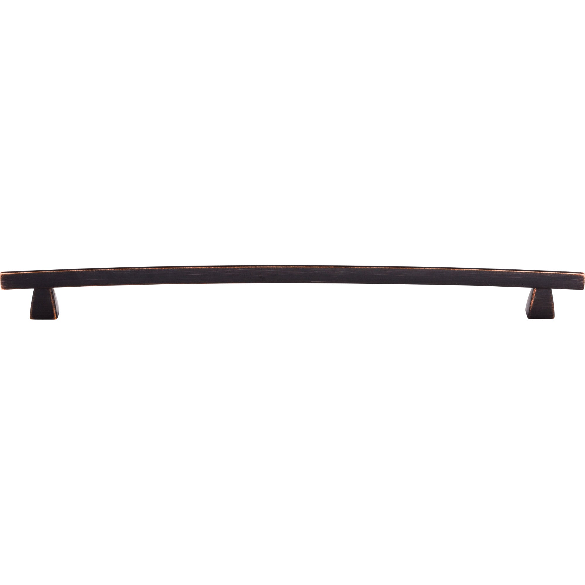 Arched 12" Center to Center Bar Pull - Tuscan Bronze