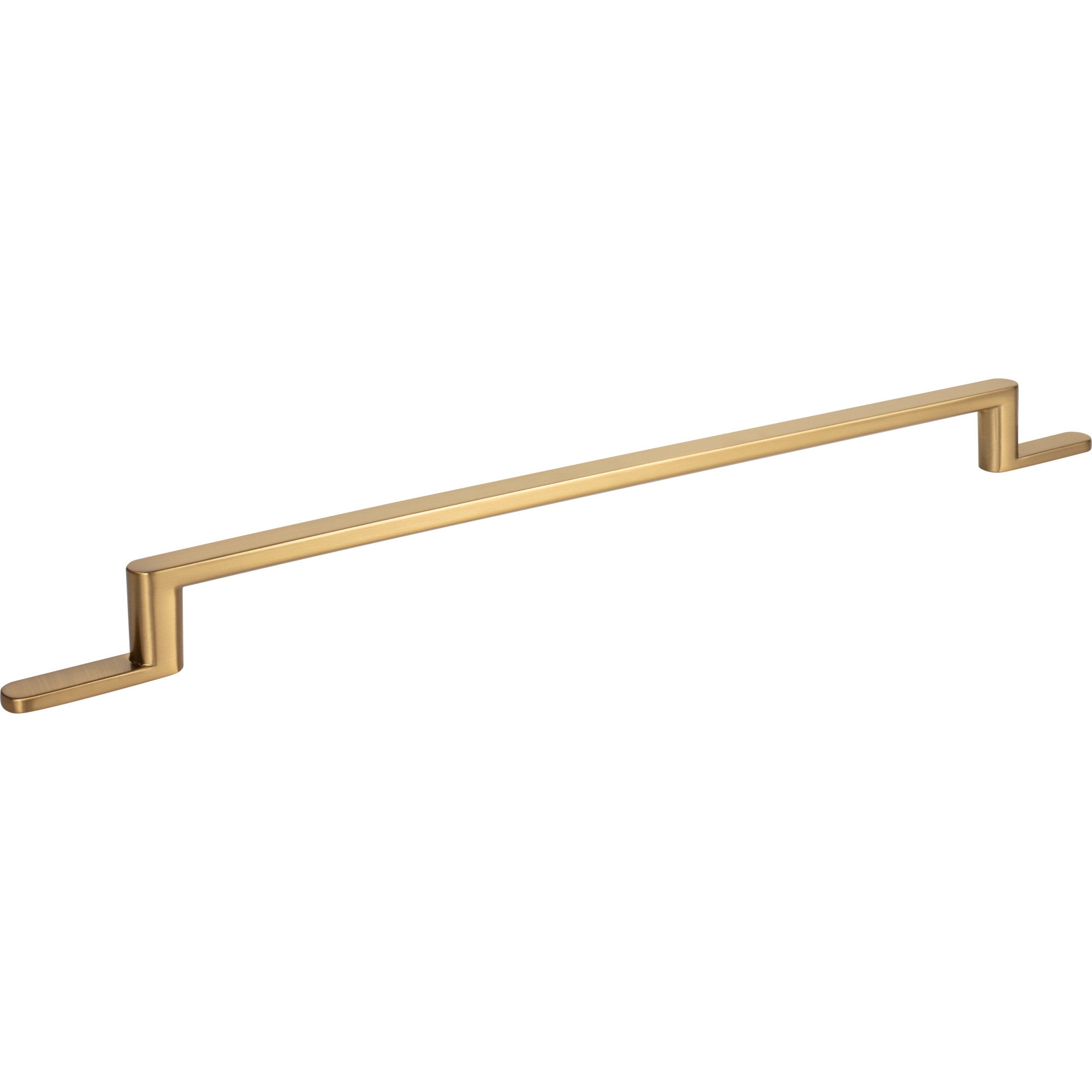 Alaire 12" Center to Center Bar Pull - Warm Brass