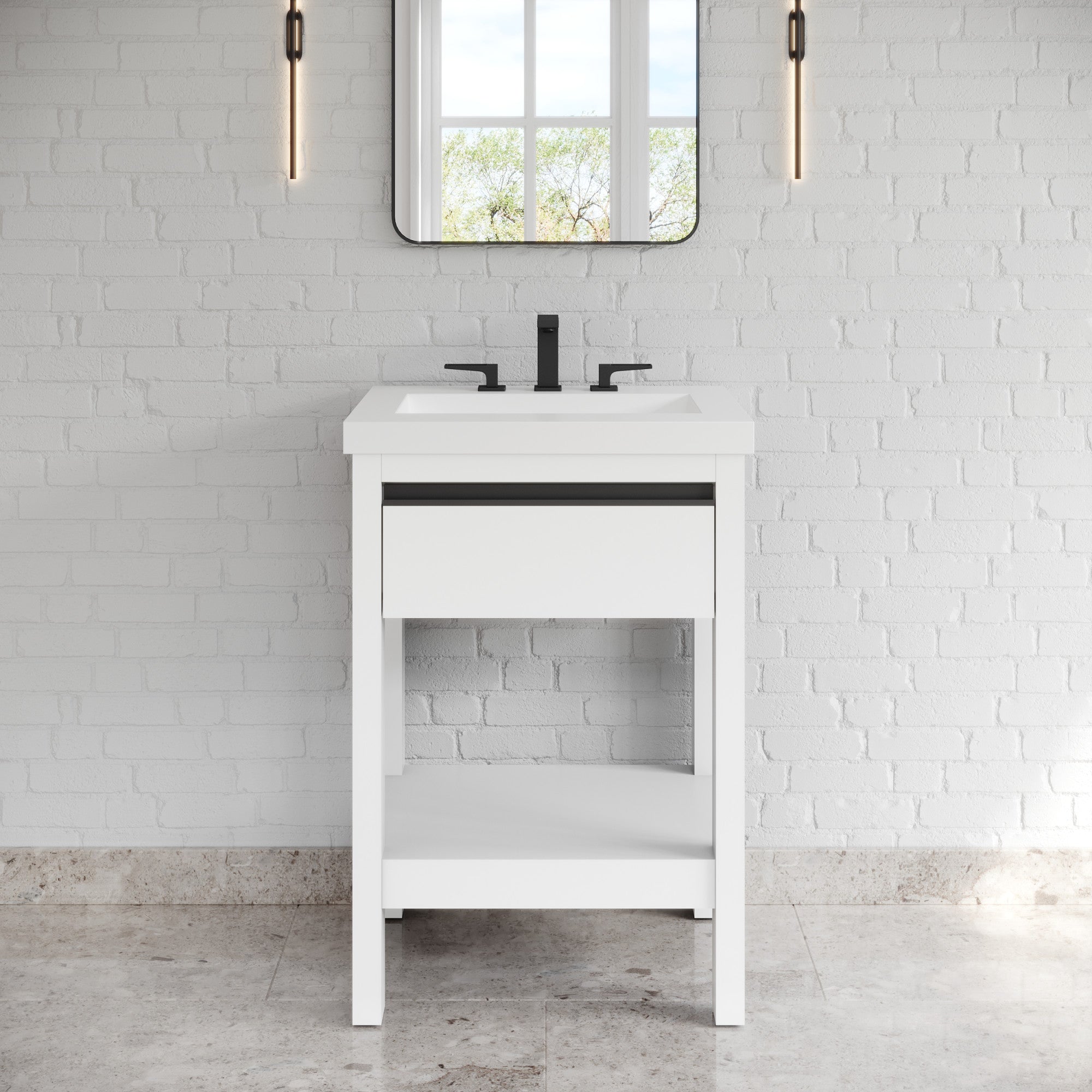 24" Jubilee Vanity – White