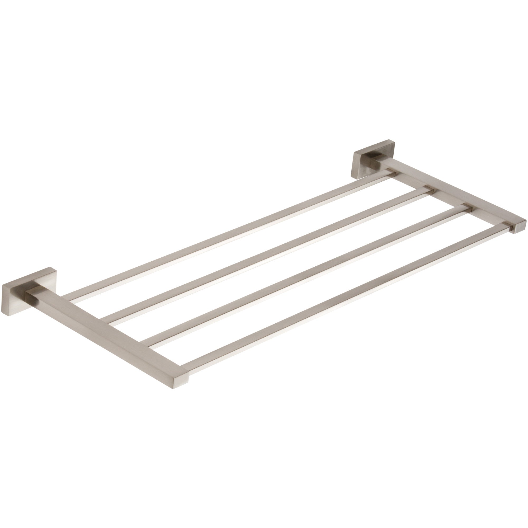 Axel  Wall Mounted Towel Rack - Brushed Nickel