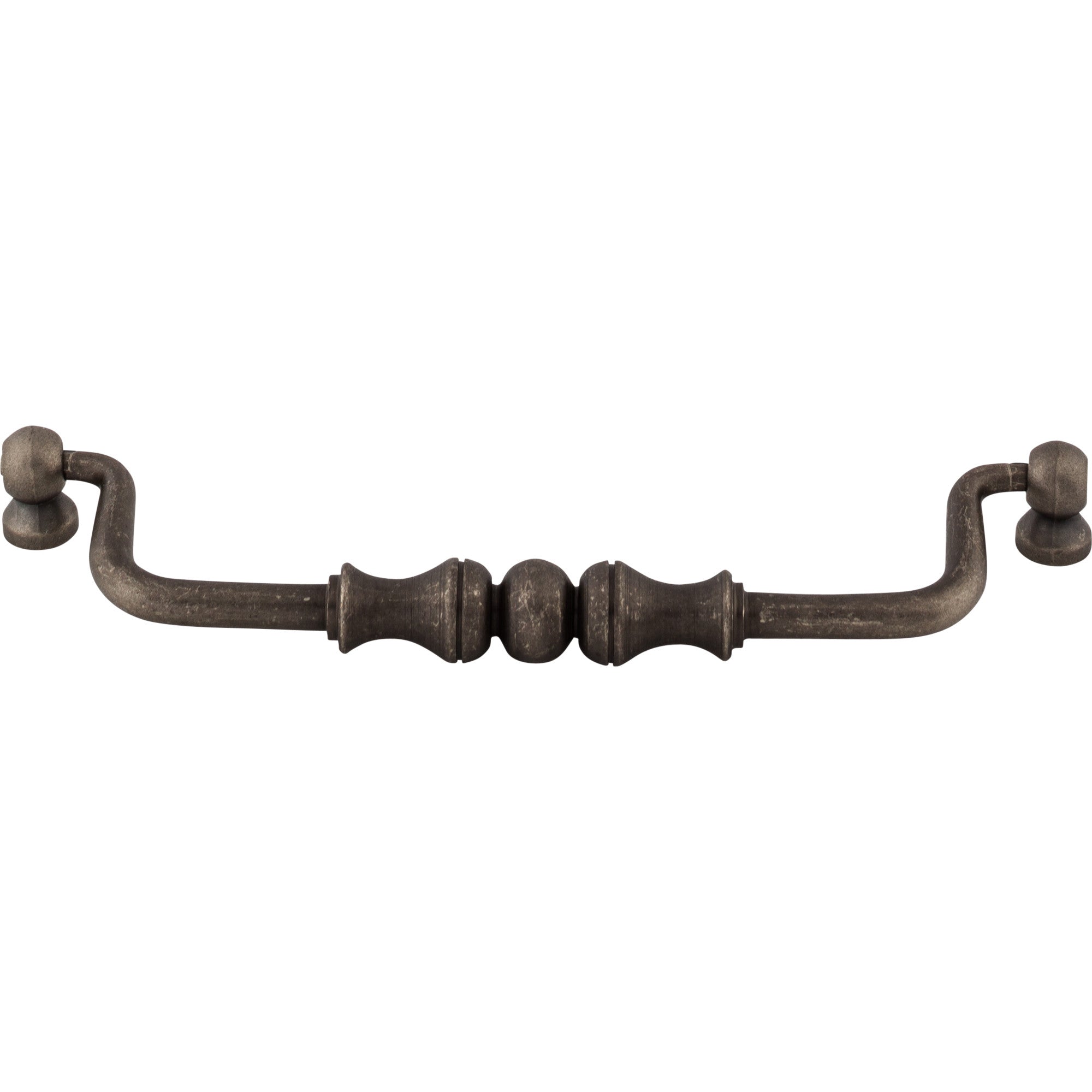 Orne 7" Center to Center Drop Handle - Pewter