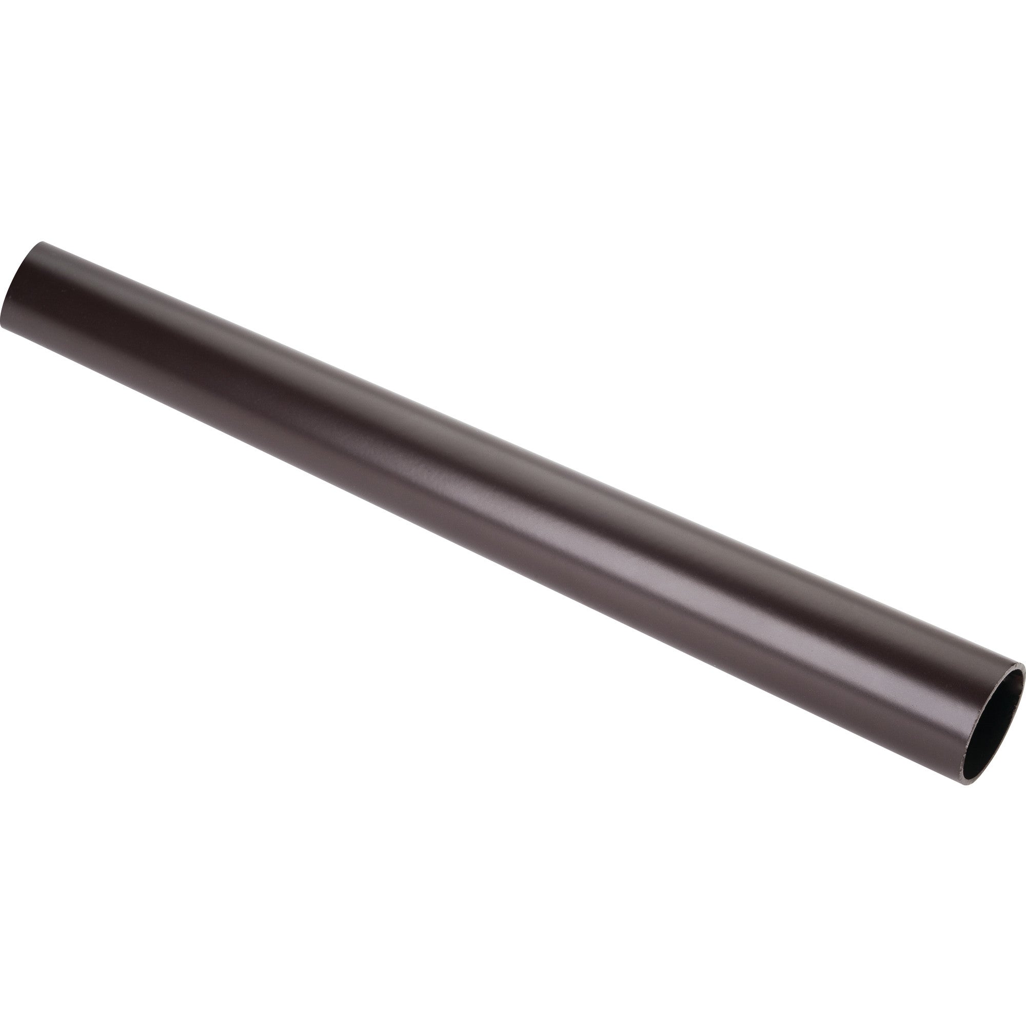 24 Dark Bronze 1"x8' Round Aluminum Closet Rods