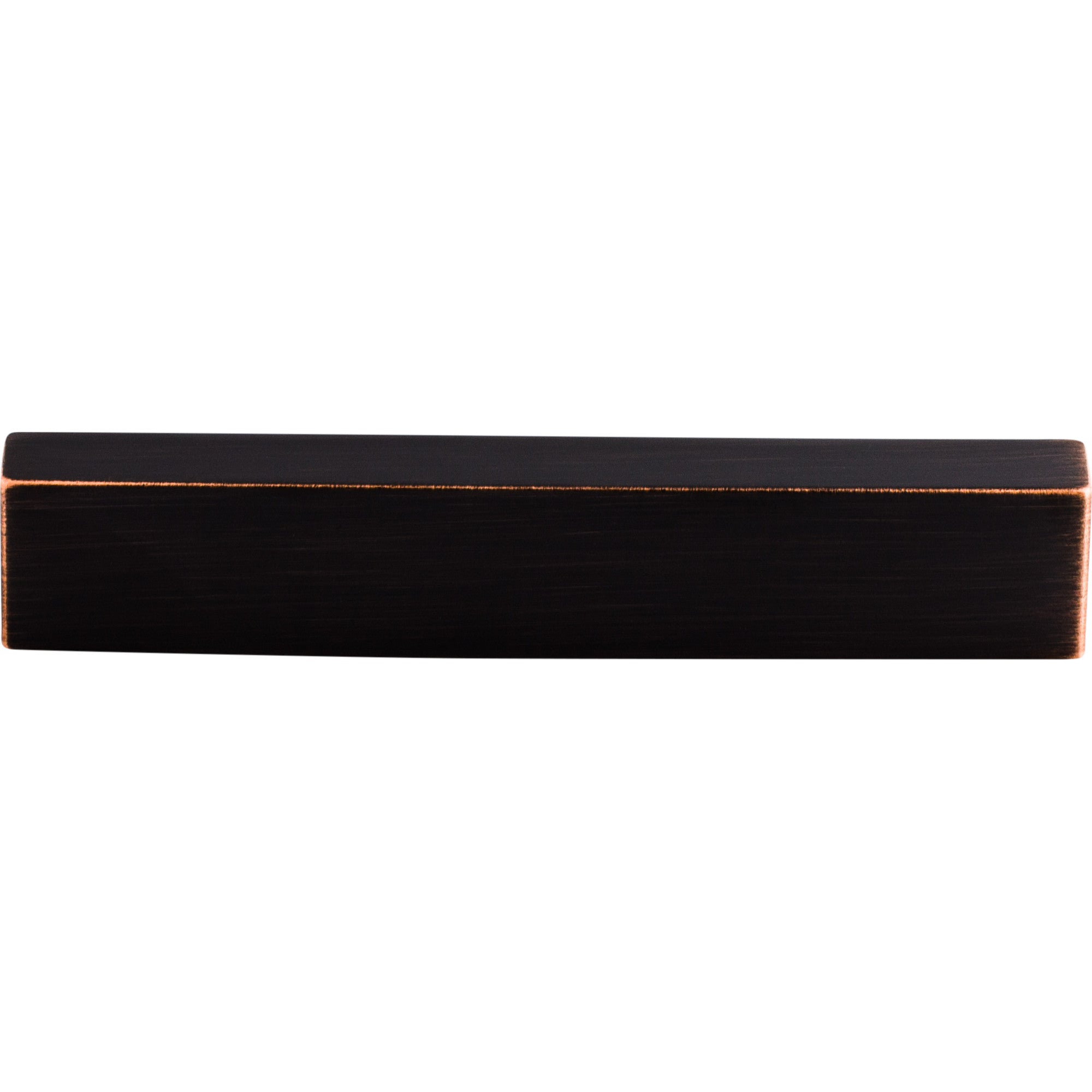 Modern Metro 5" Center to Center Finger Pull - Tuscan Bronze