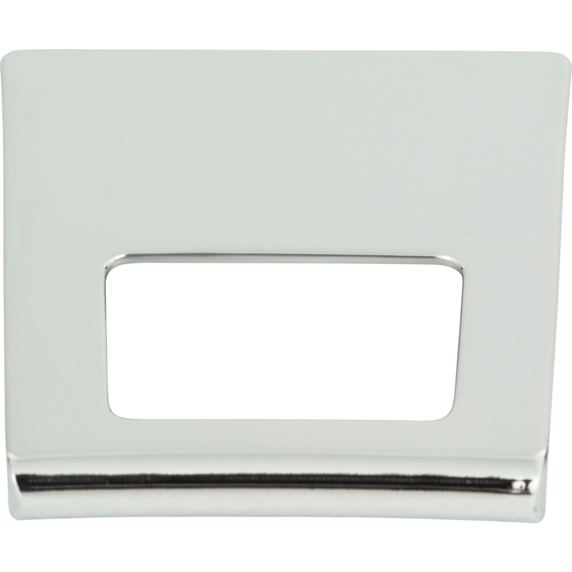 Mid Century Finger Pull - Polished Chrome