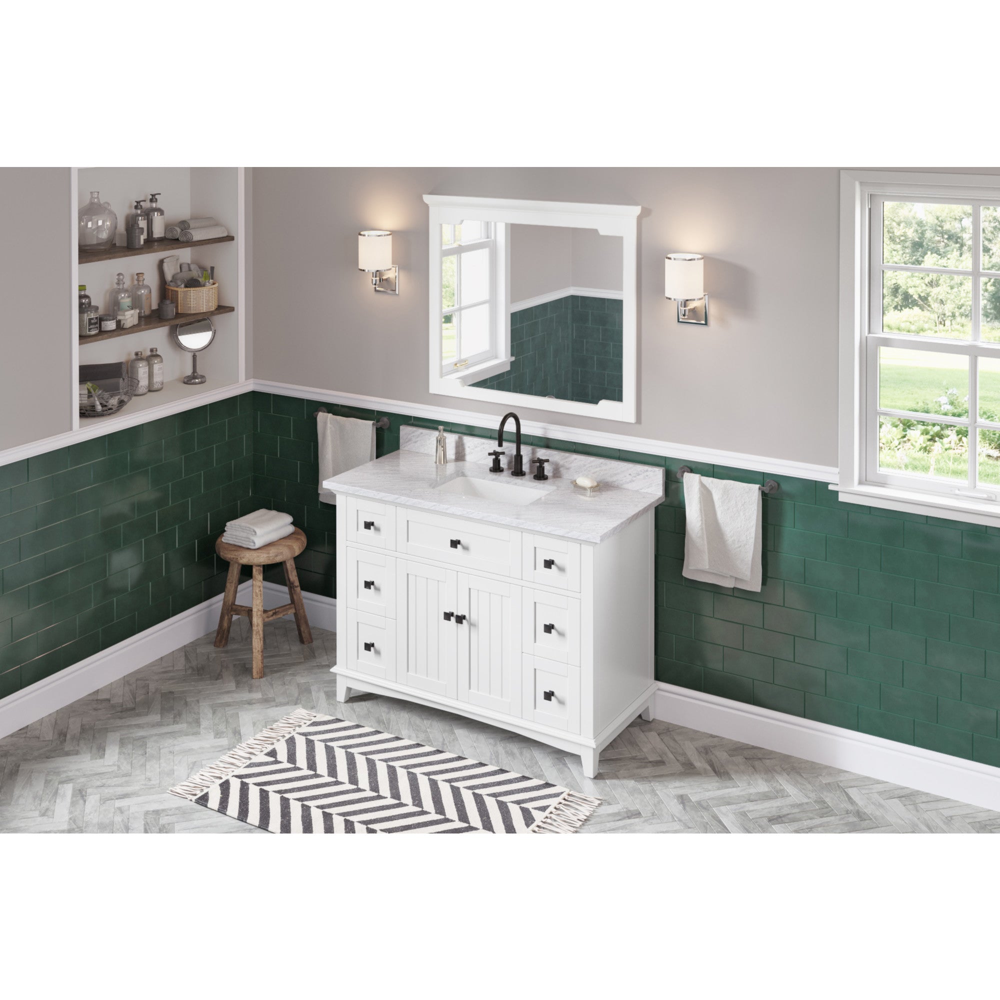 48" Savino Vanity – White
