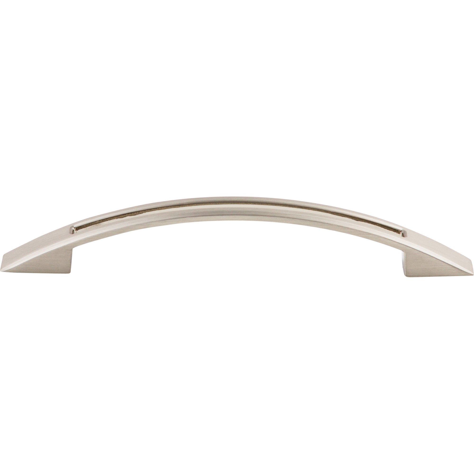 Tango Cut Out 5 1/16" Center to Center Bar Pull - Brushed Satin Nickel