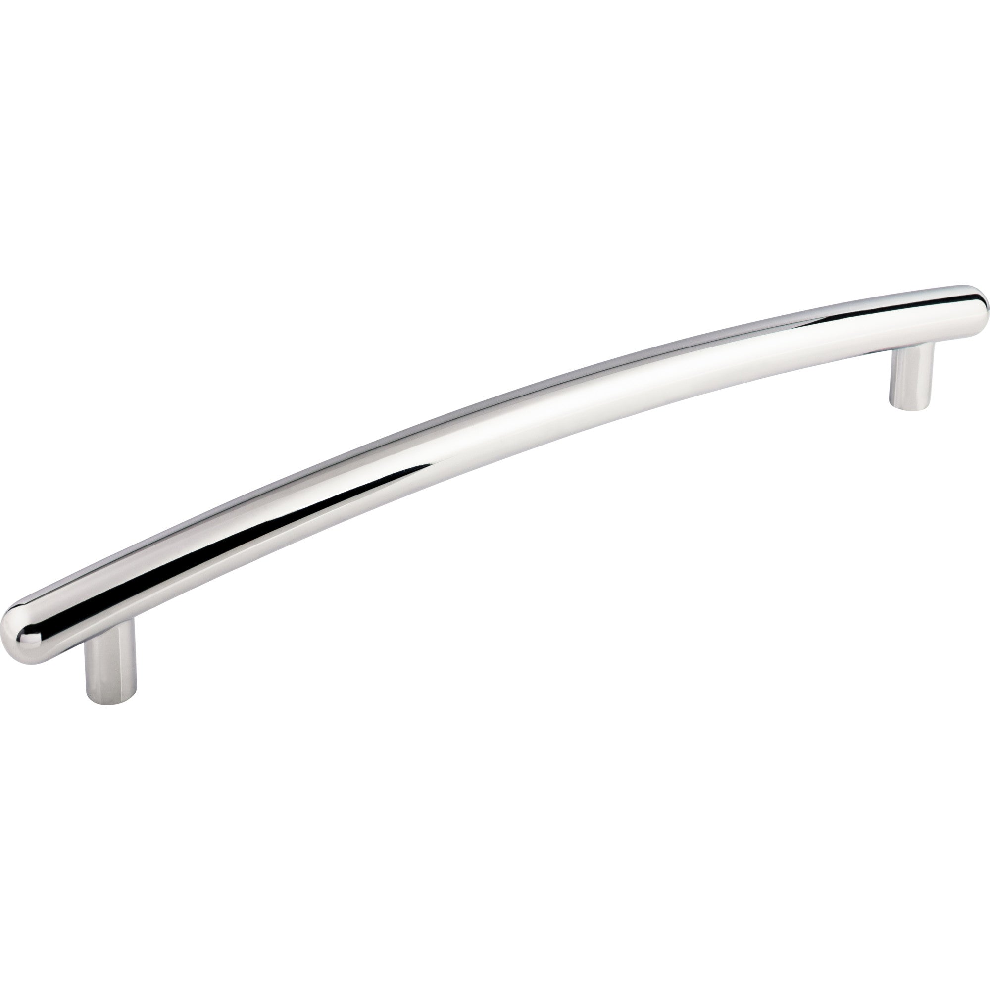 Curved 12" Center to Center Appliance Pull - Polished Chrome