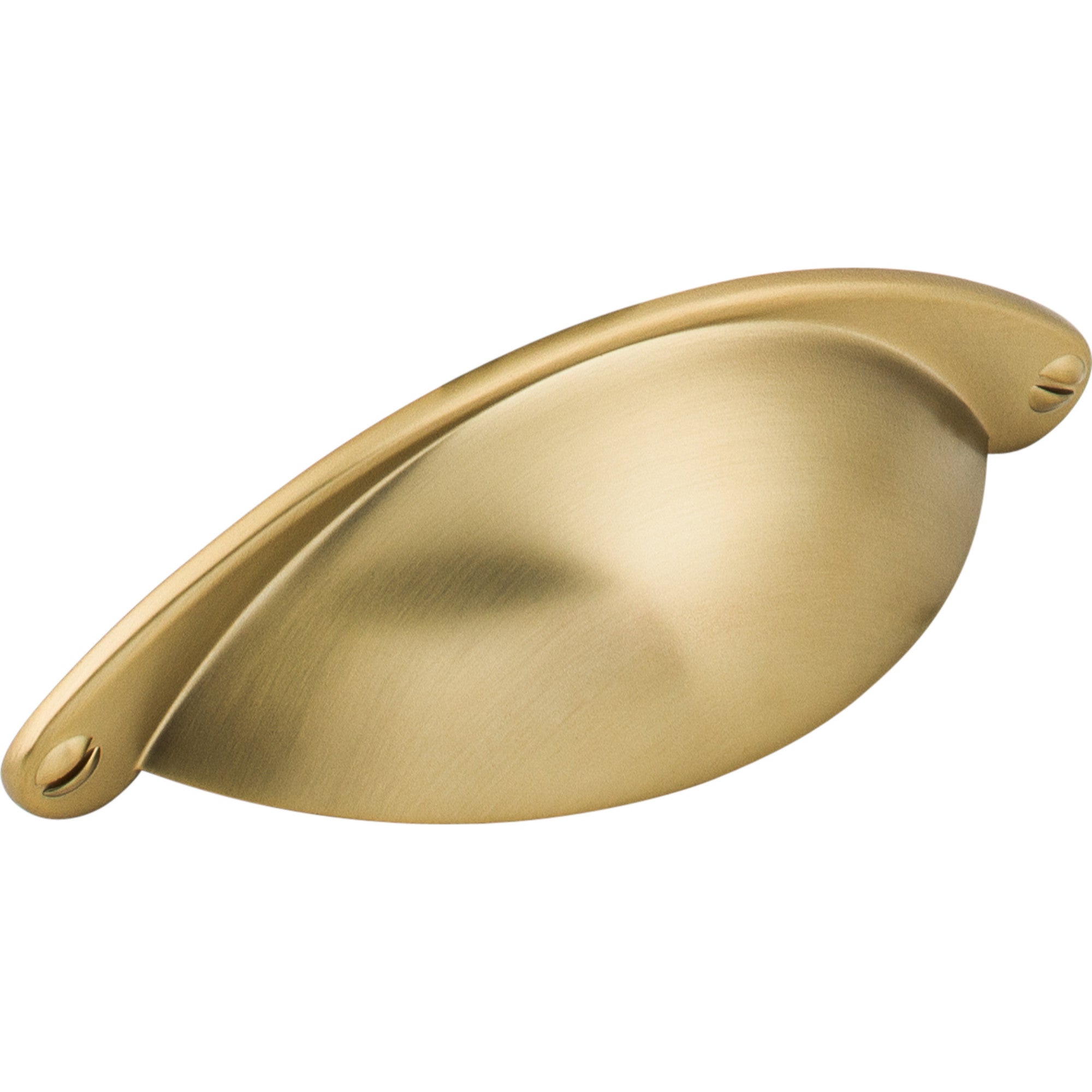 Arendal 2 1/2" Center to Center Cup/Bin Pull - Honey Bronze