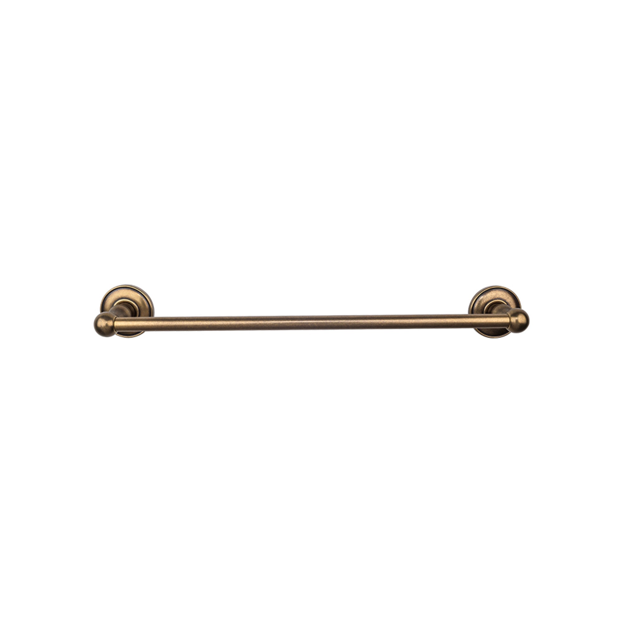 TOP BATH (R) Edwardian Bath Single 26 1/2" Wall Mounted  Towel Bar - German Bronze