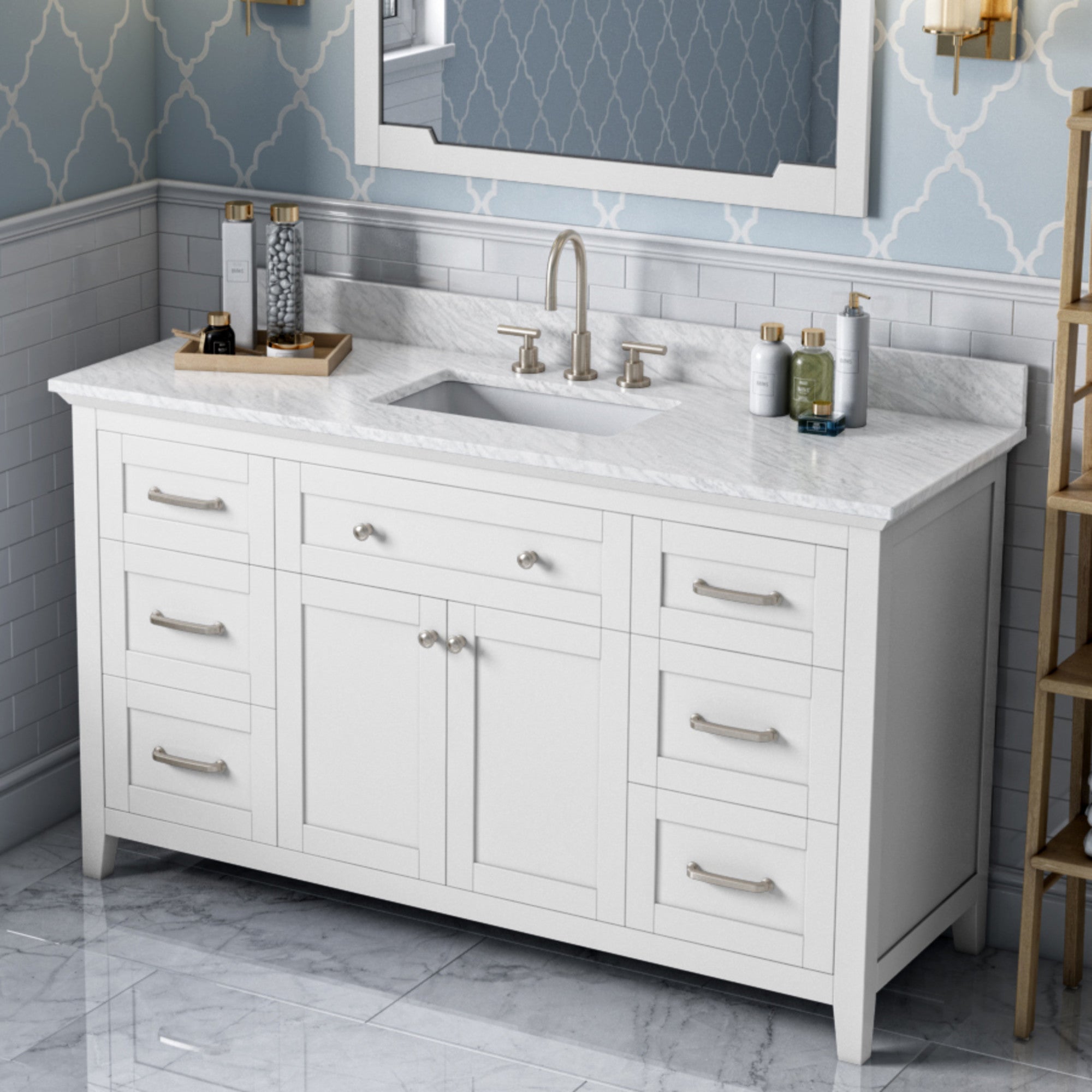 60" Chatham Vanity – White