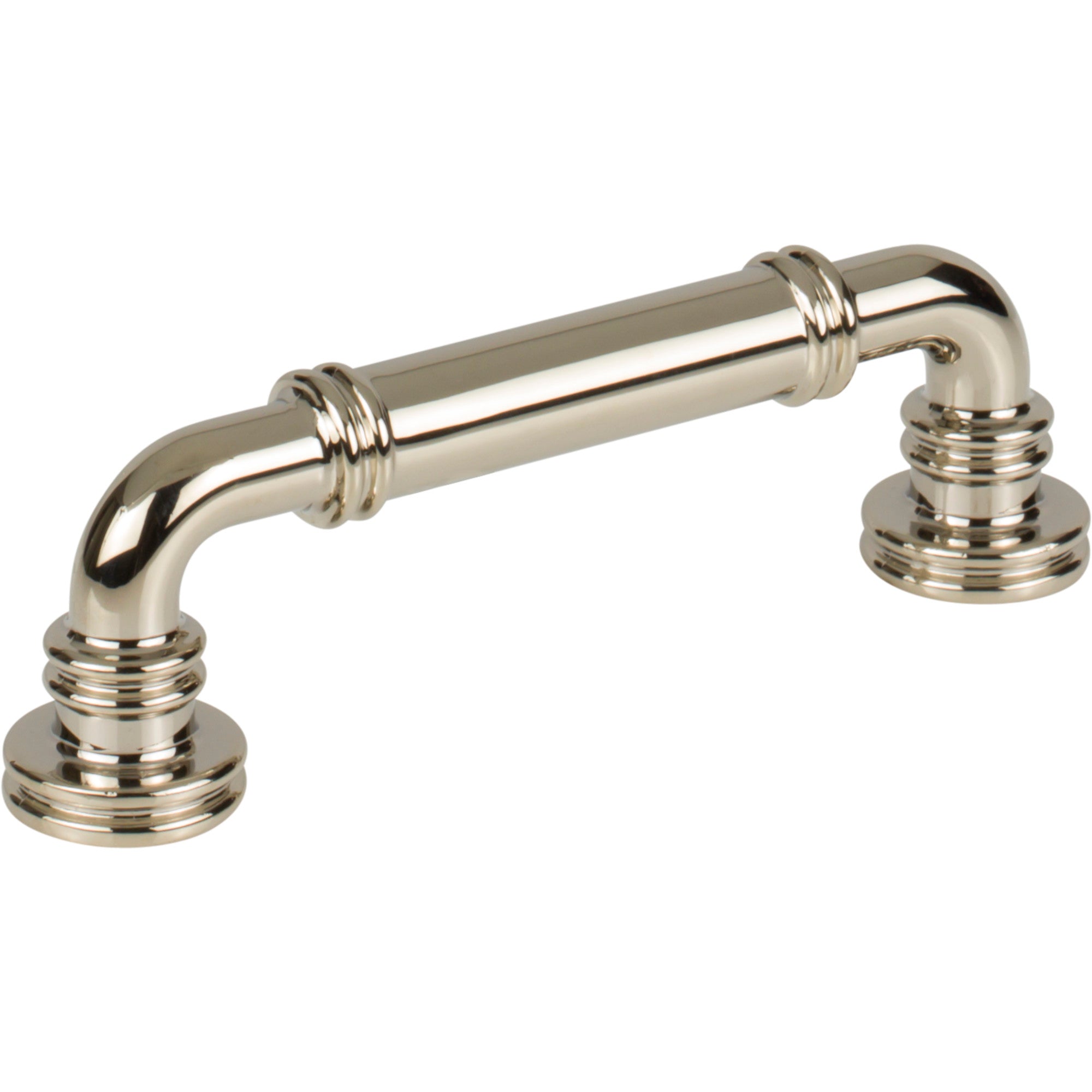 Cranford 3 3/4" Center to Center Bar Pull - Polished Nickel