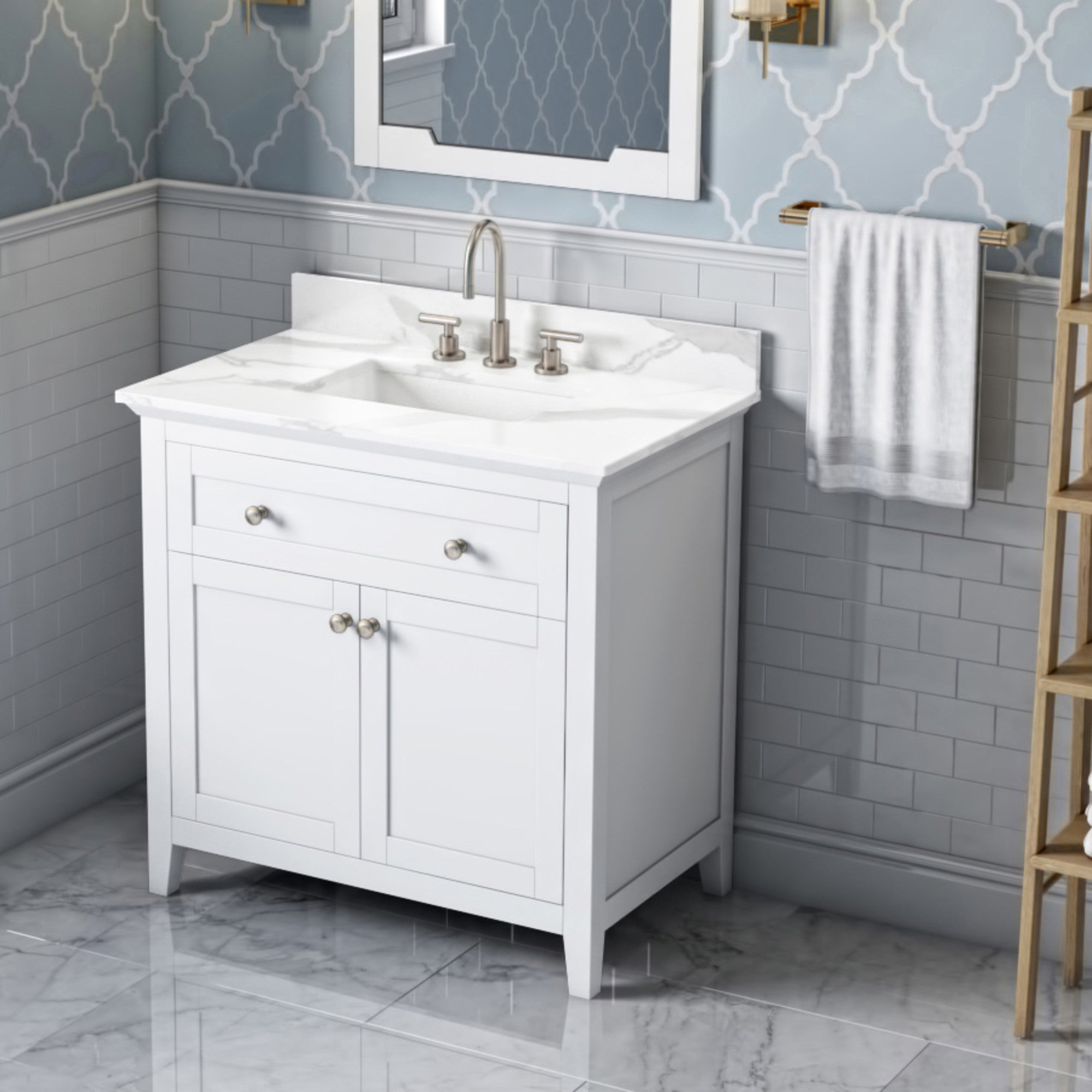 36" Chatham Vanity – White