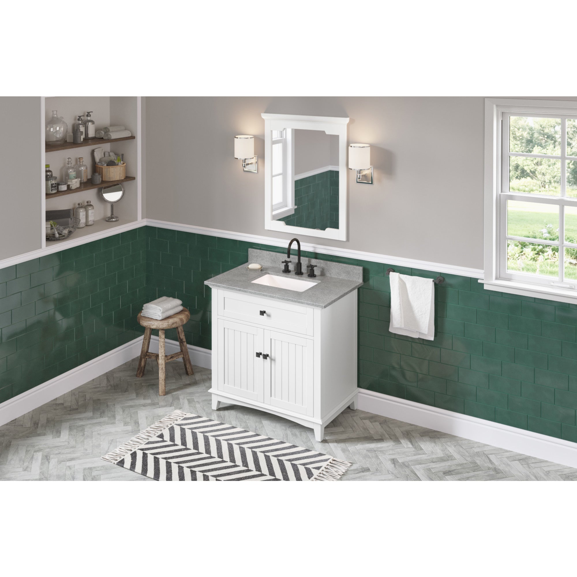 36" Savino Vanity – White