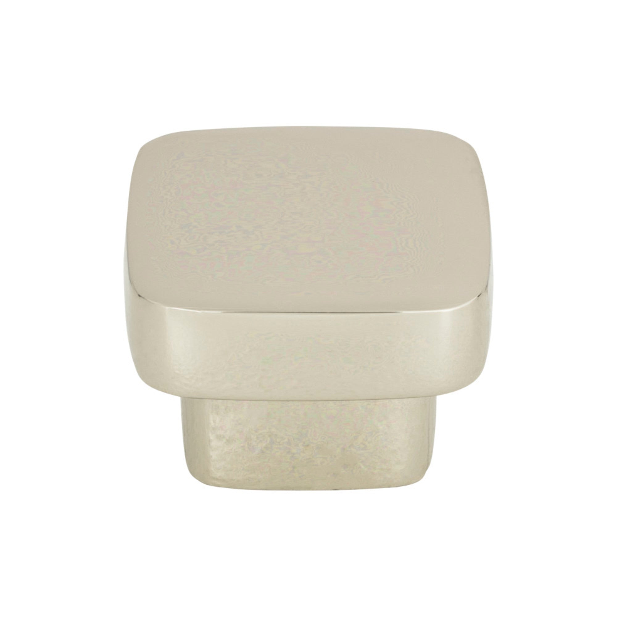 Chunky Knobs Square Knob - Polished Nickel