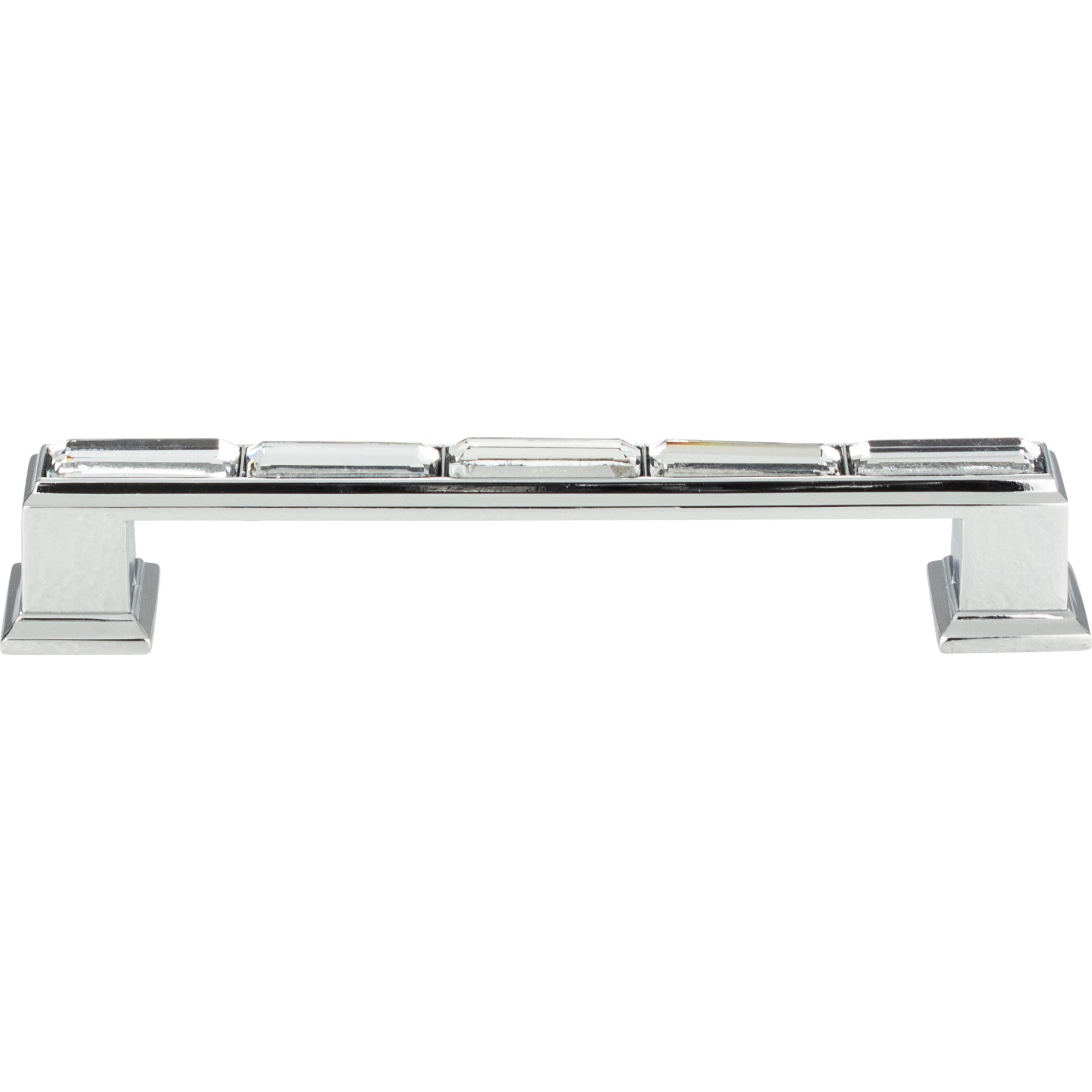 Legacy Crystal Bar Pull - Polished Chrome