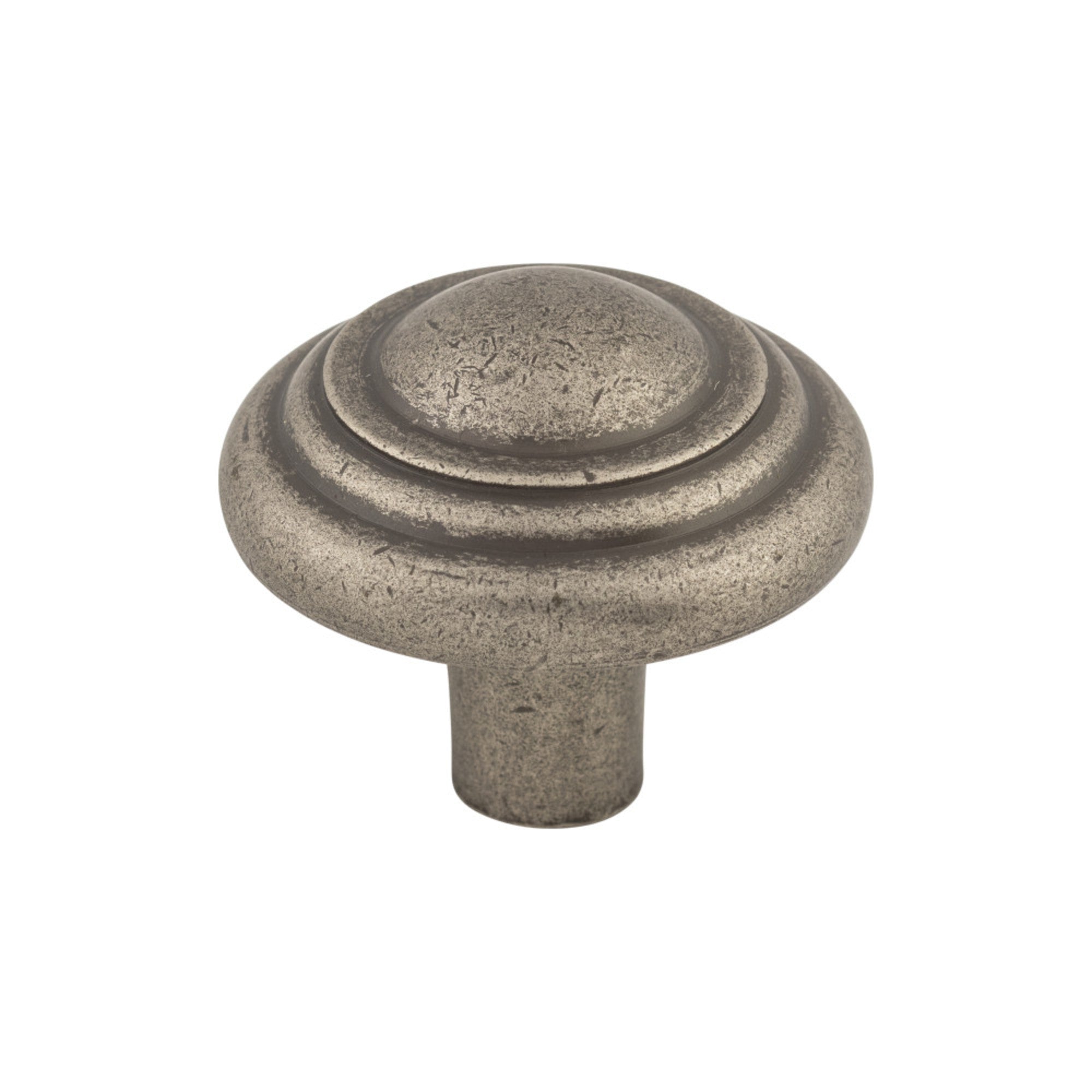 Aspen Button Round Knob - Silicon Bronze Light