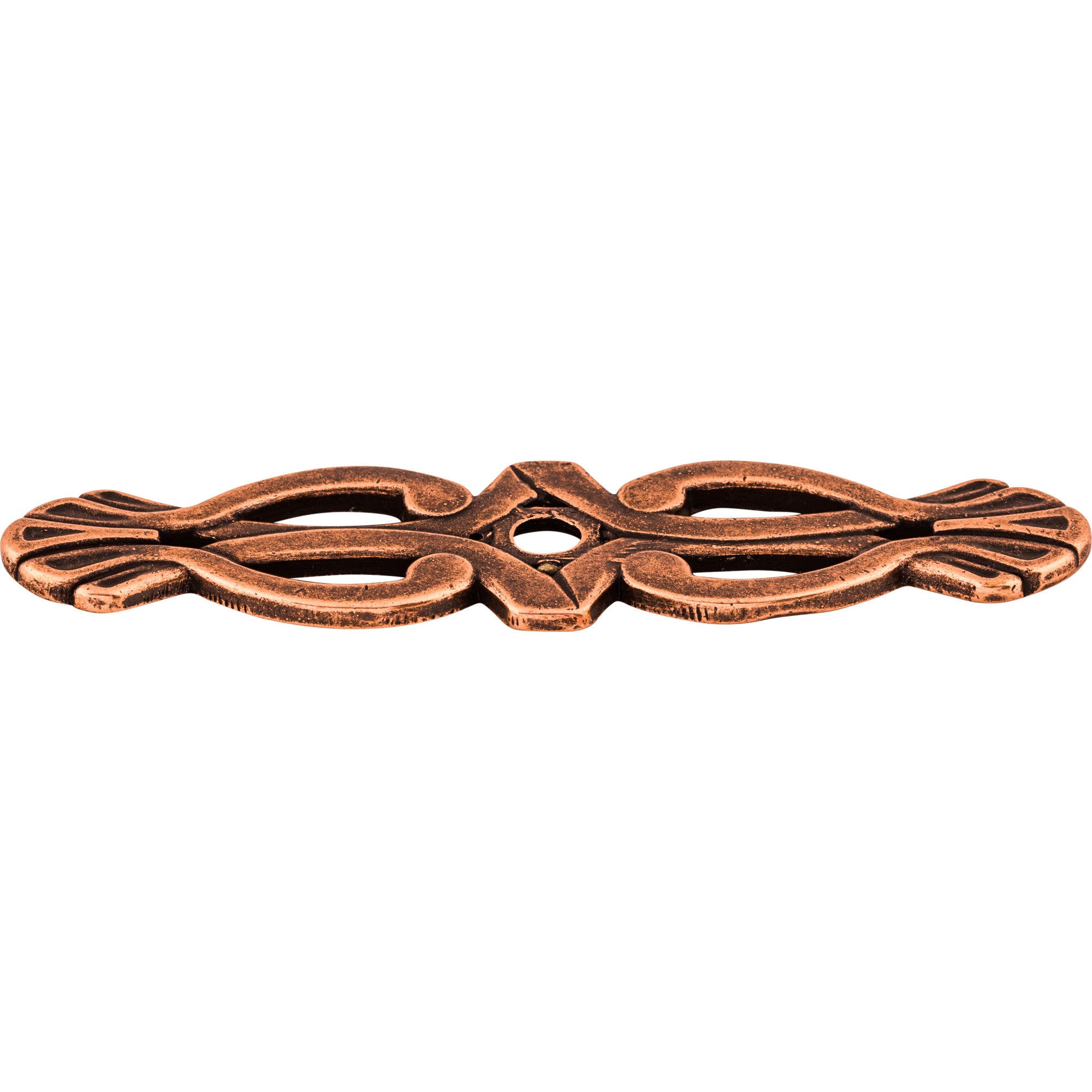 Newton Knob Backplate - Old English Copper