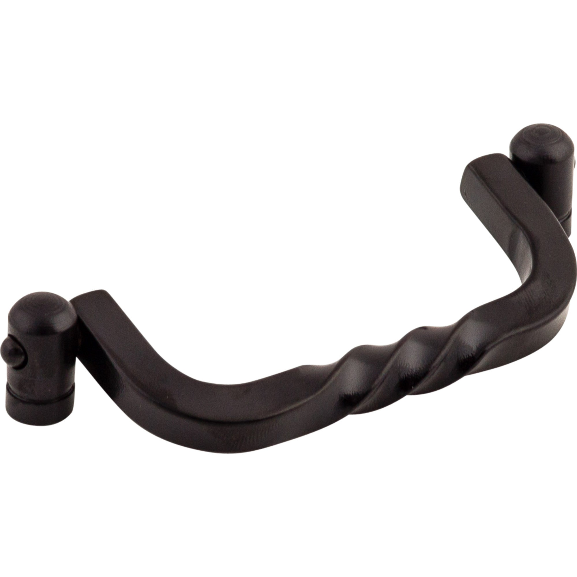 Twist 3 3/4" Center to Center Drop Handle - Patina Black